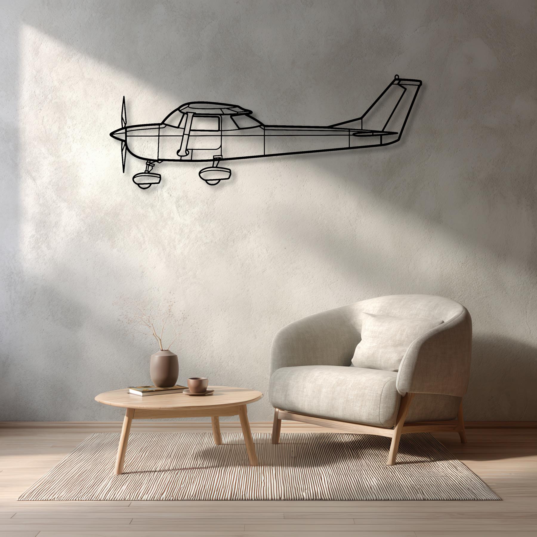 150 Metal Aircraft Wall Art - NCP0202