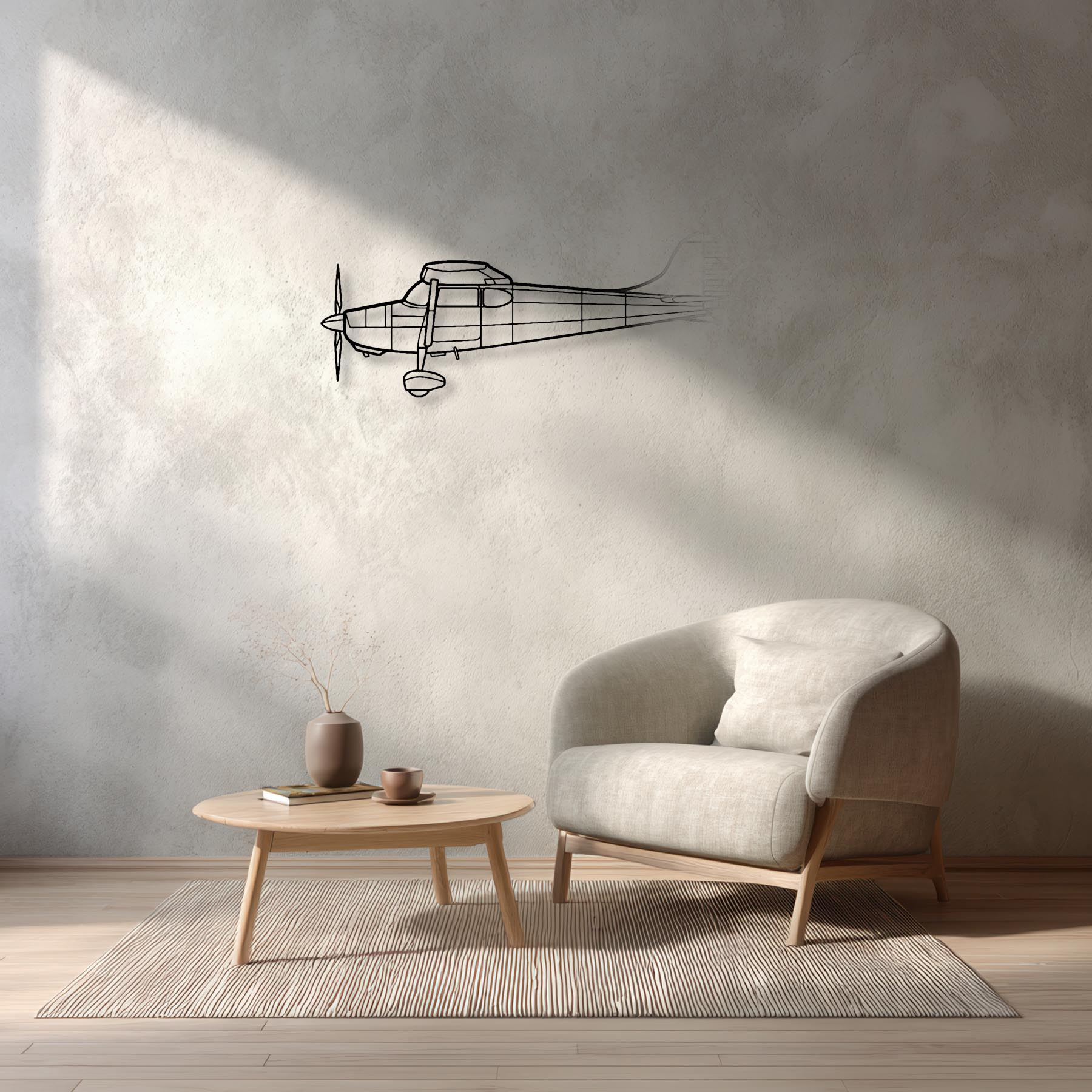 170B Metal Aircraft Wall Art - NCP0152