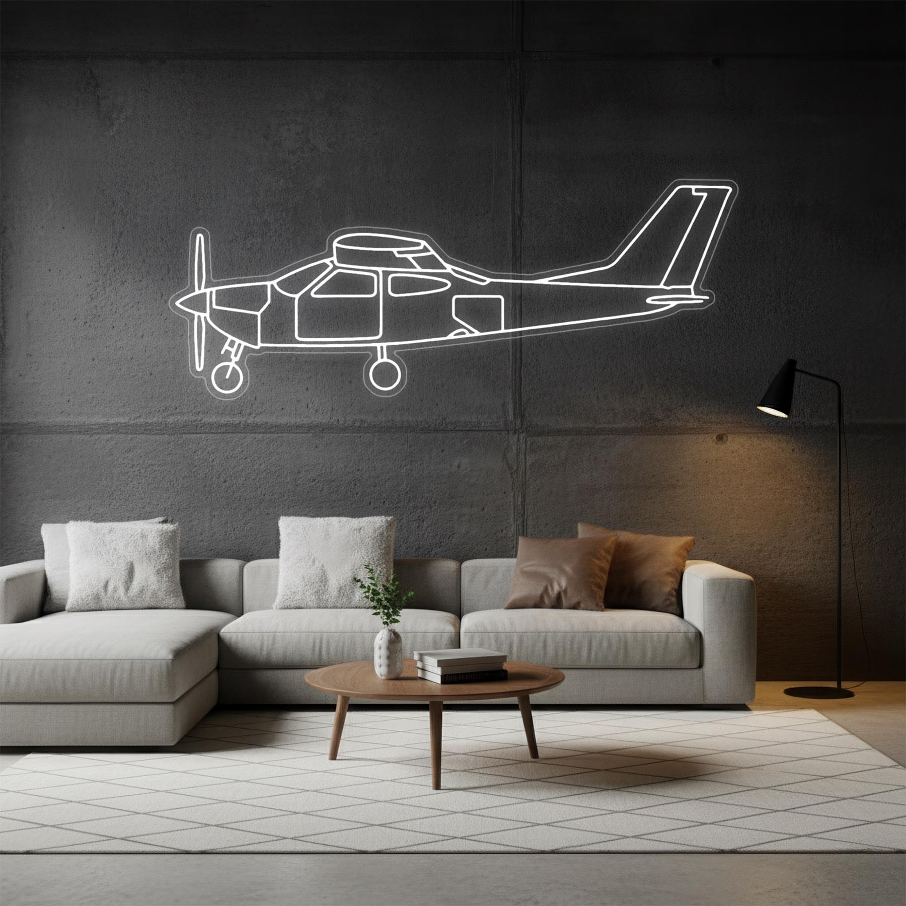 177 RG 1976 Neon Silhouette