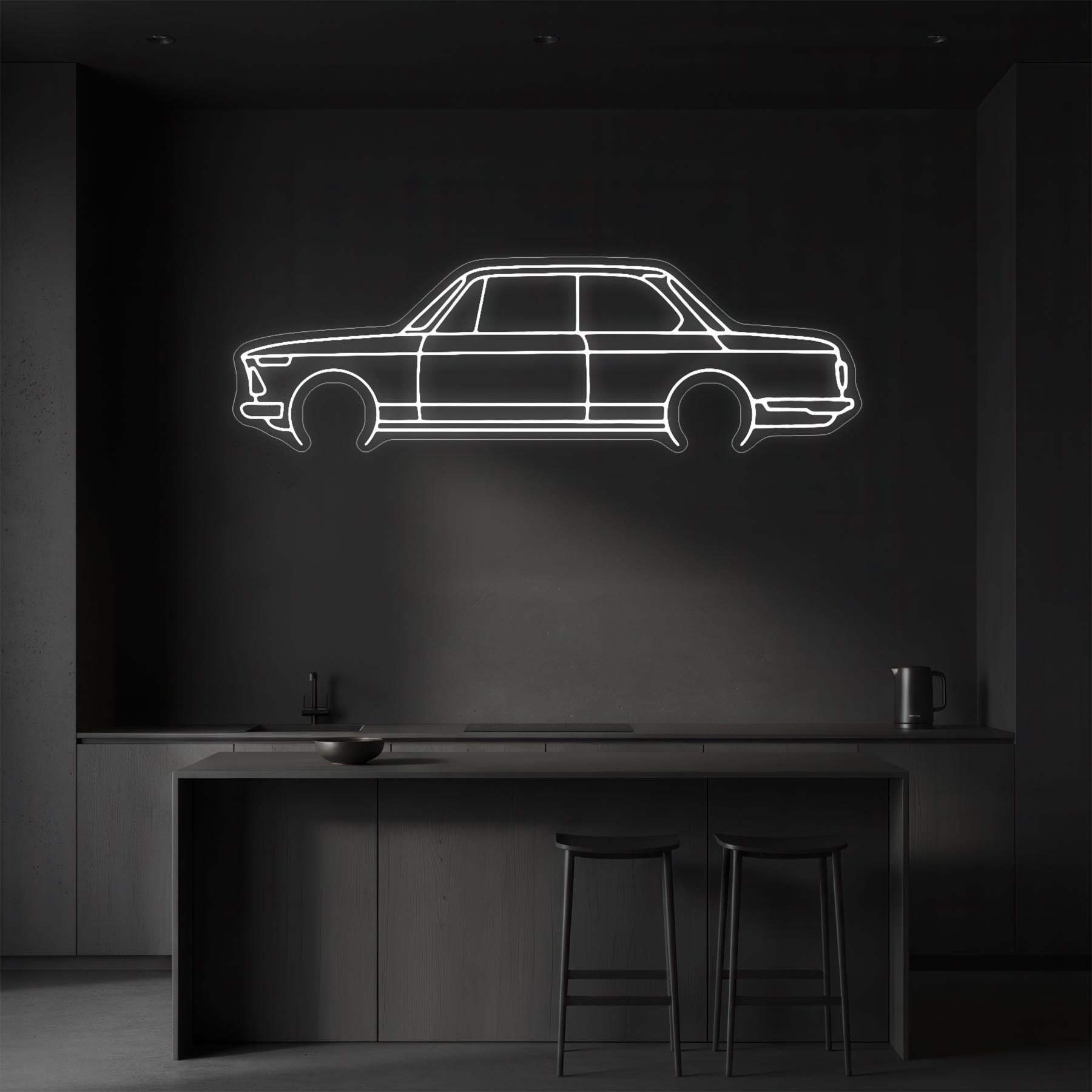 2002 1972 Neon Silhouette