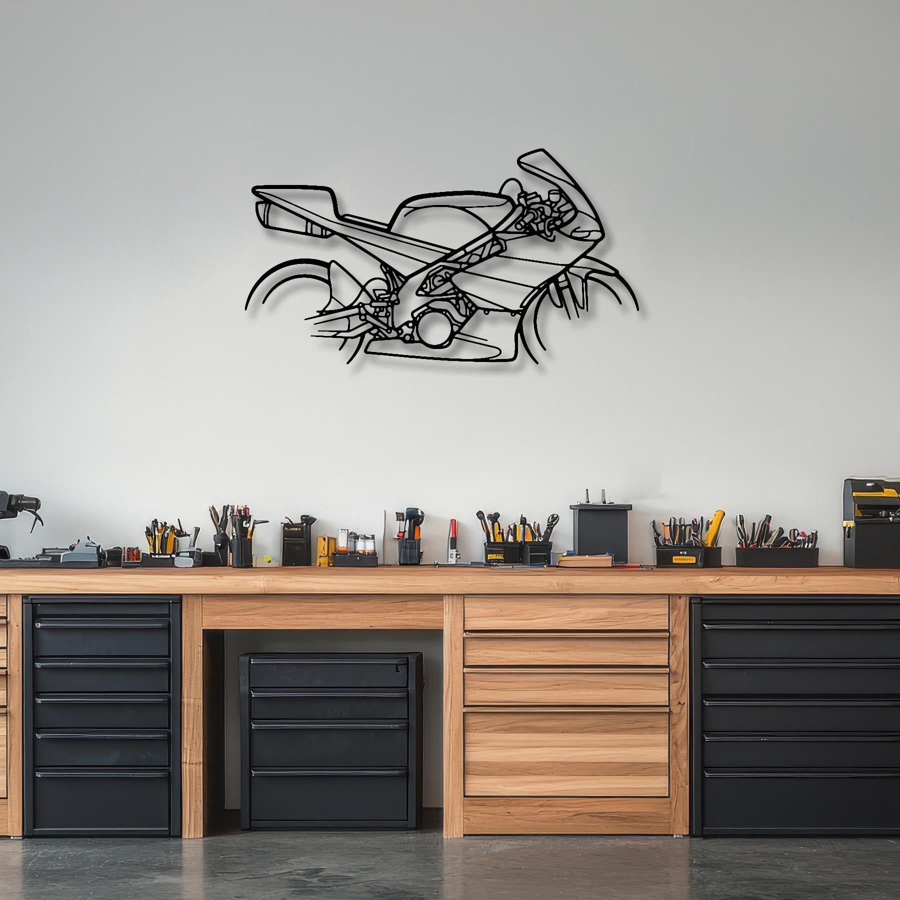 2008 RRV4502 Silhouette Metal Wall Art