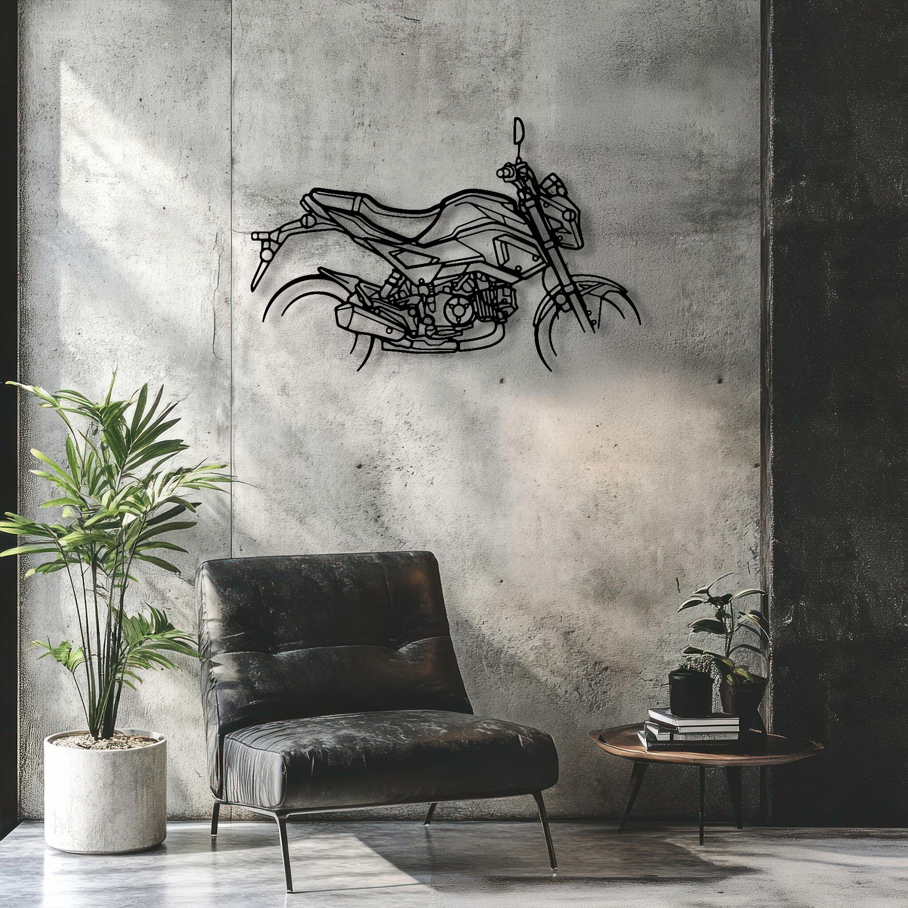 2019 Grom Silhouette Metal Wall Art