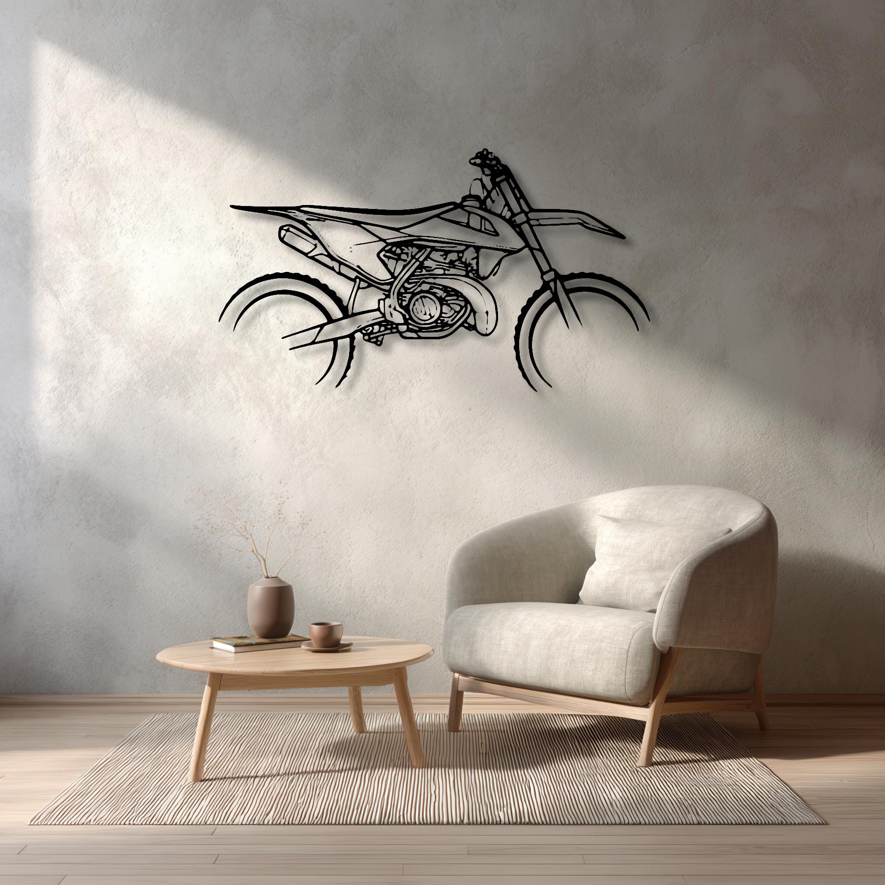 250SX Silhouette Metal Wall Art
