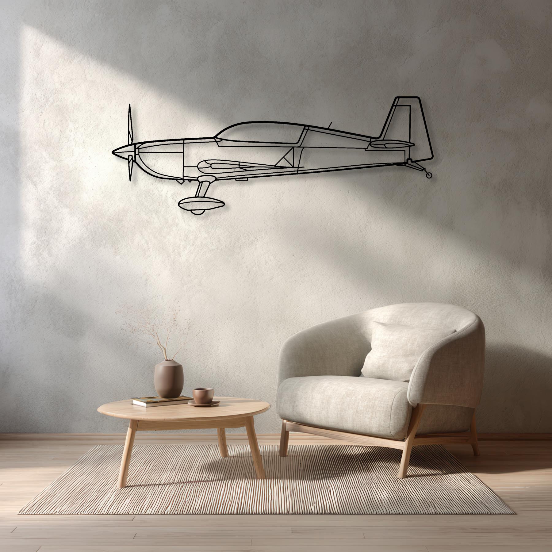 300 LPS Metal Aircraft Wall Art - NCP0357