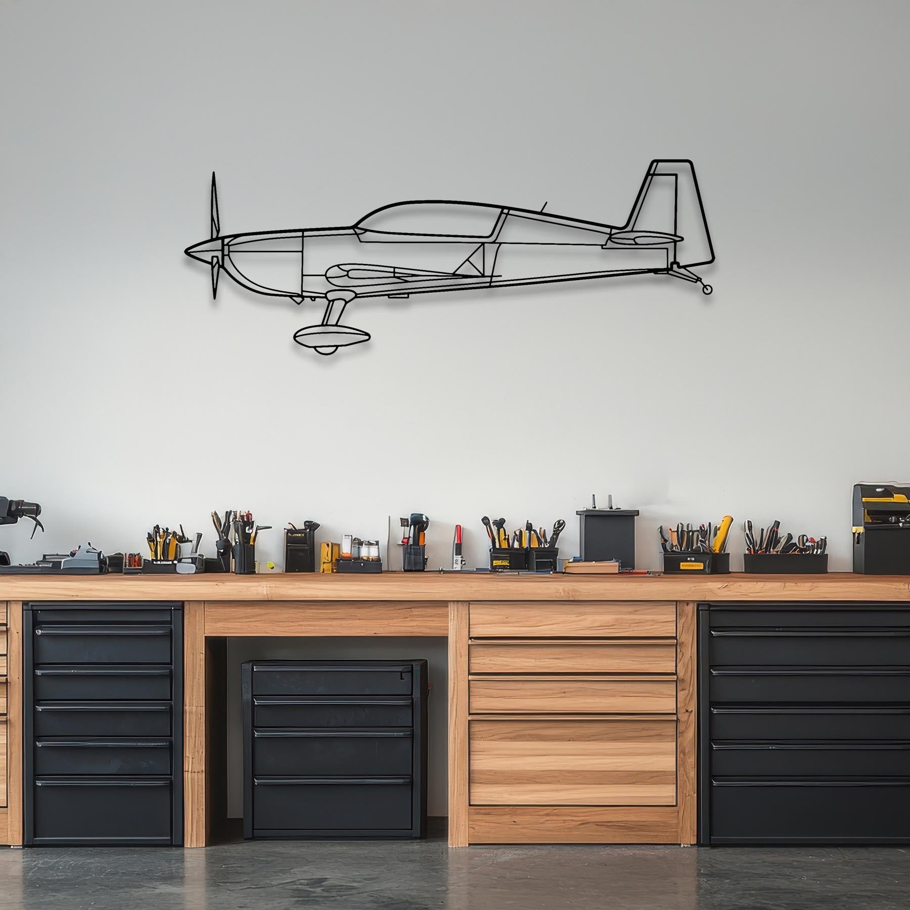 300 LPS Metal Aircraft Wall Art - NCP0357