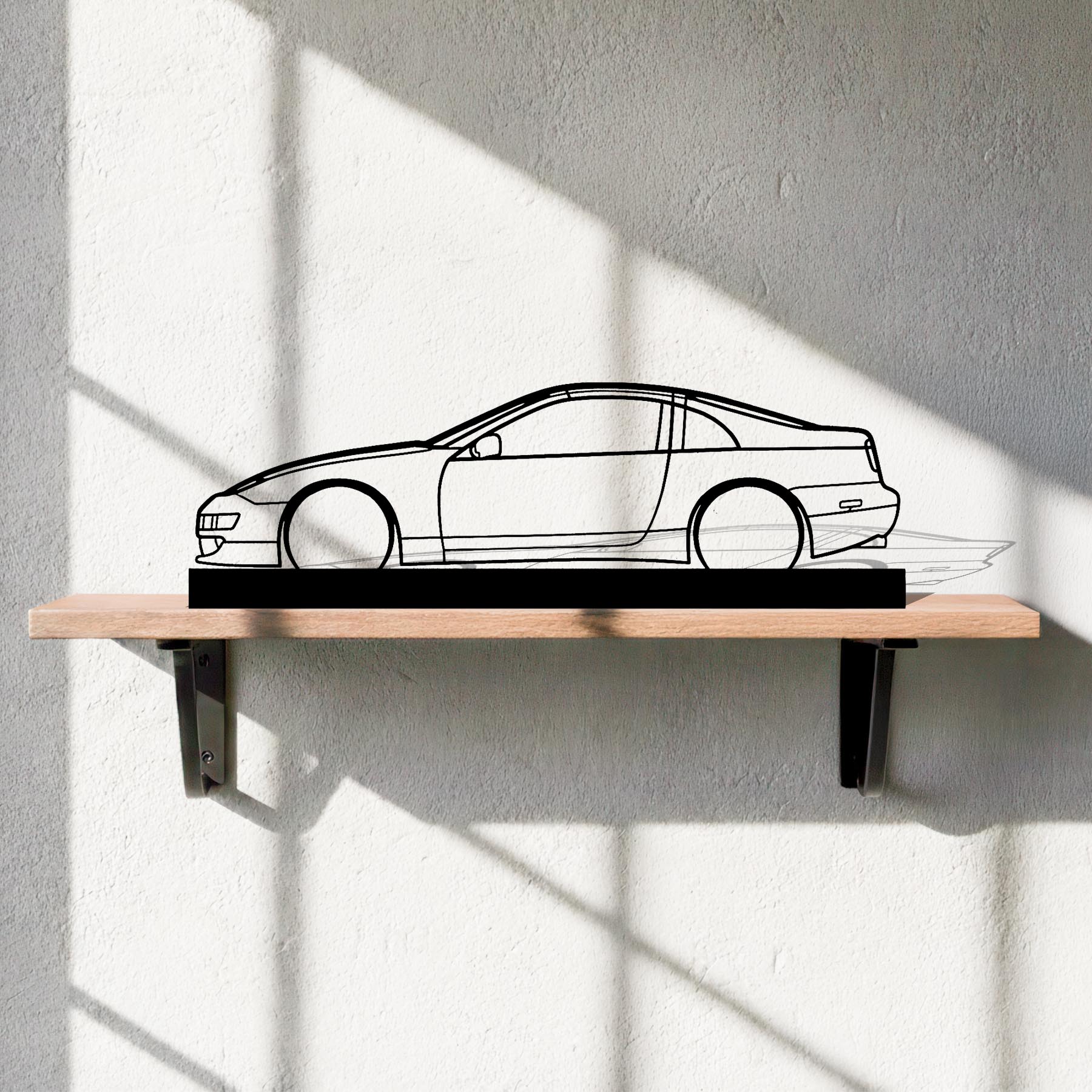 300zx Silhouette Metal Art Stand