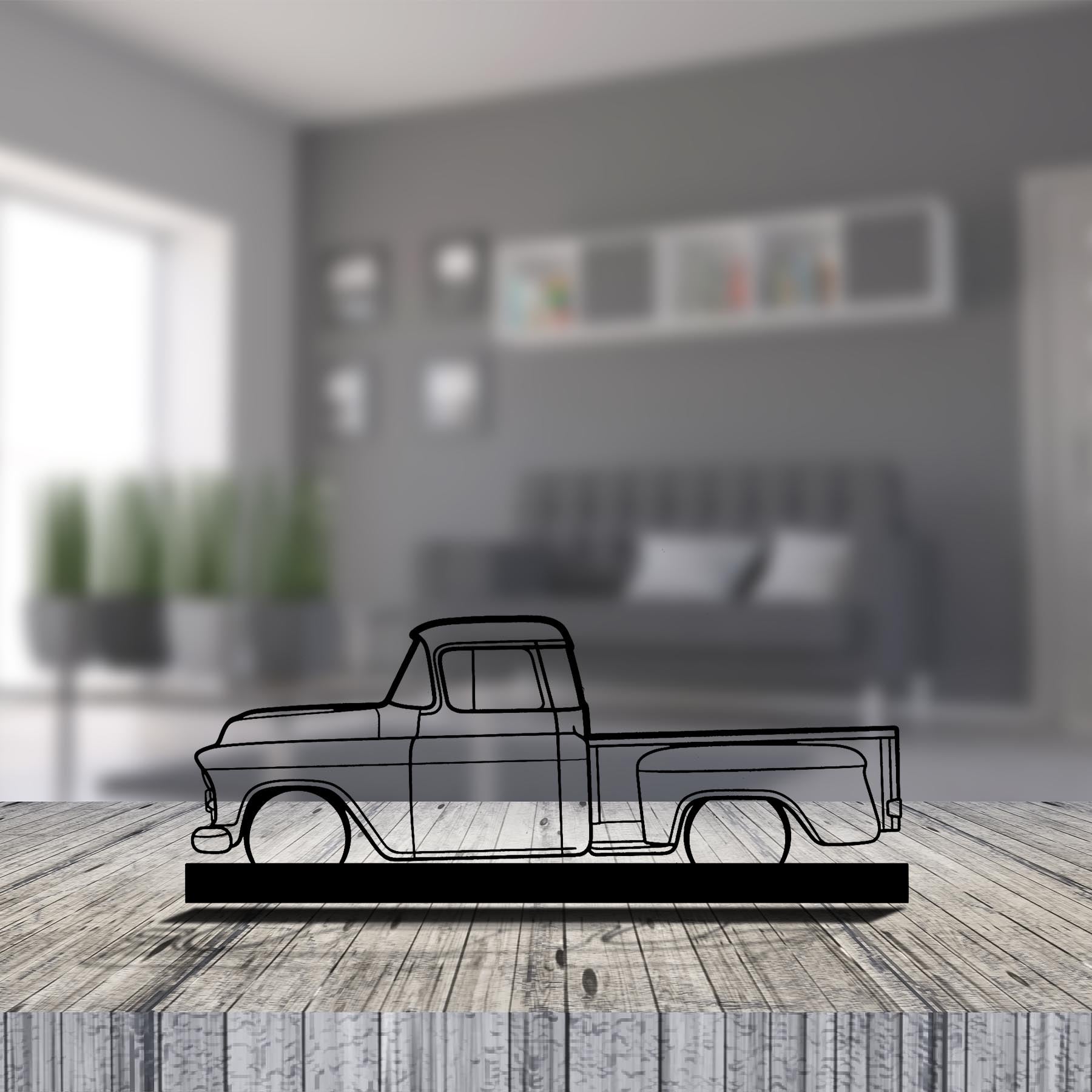 3100 1957 Silhouette Metal Art Stand