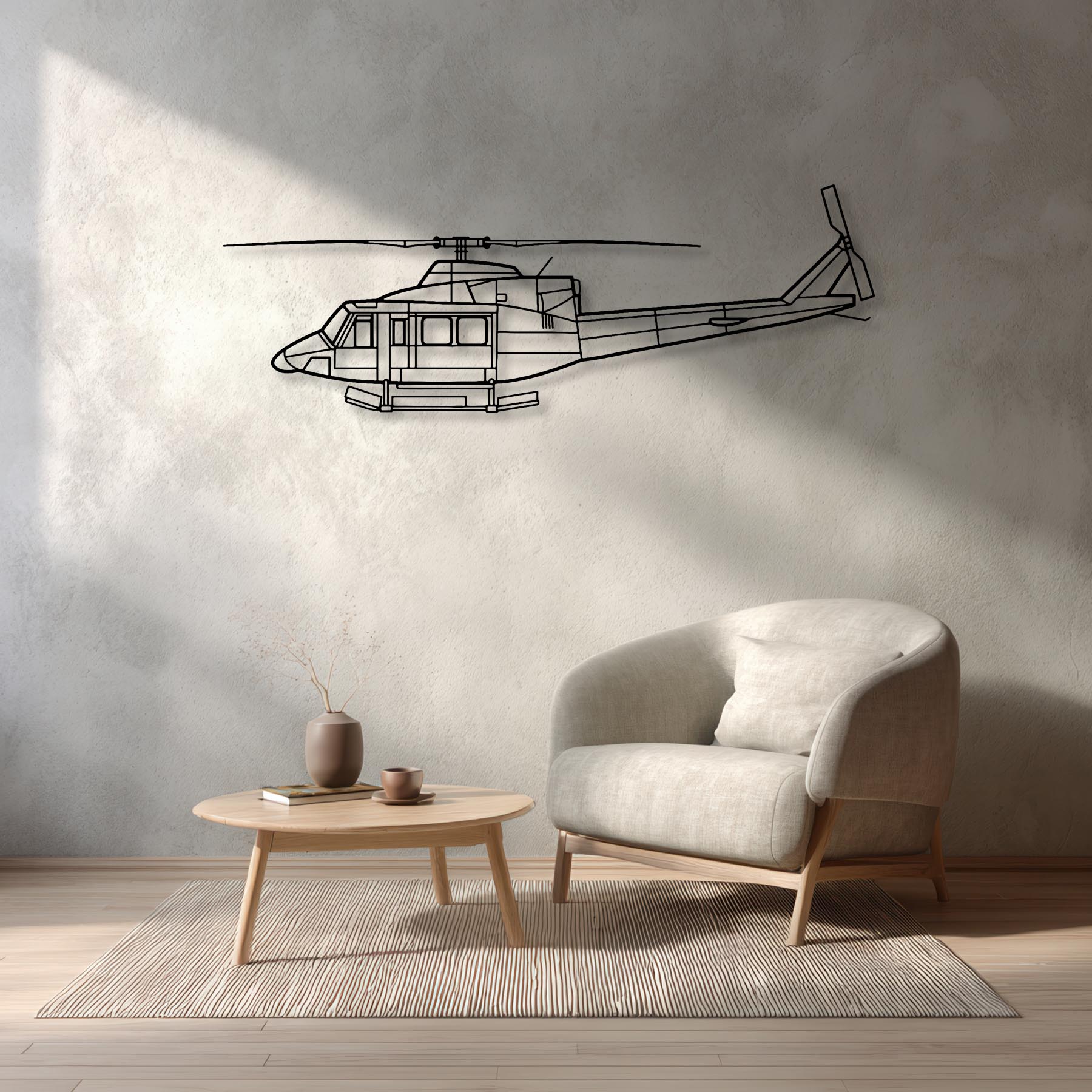 412 Metal Aircraft Wall Art - NCP0456
