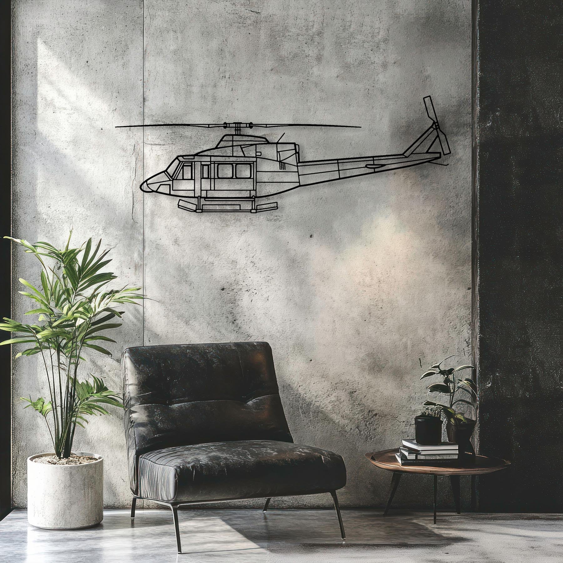 412 Metal Aircraft Wall Art - NCP0456