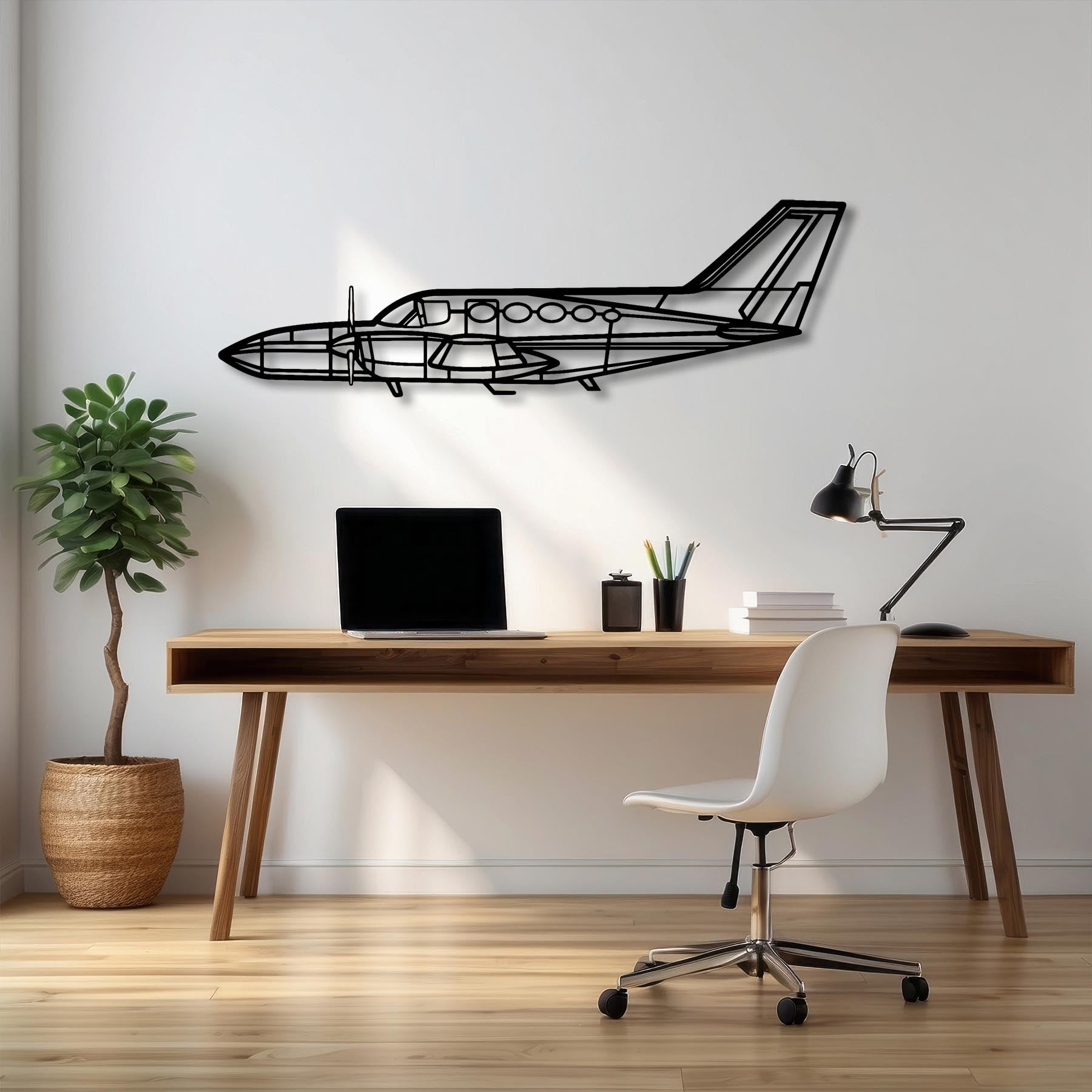 421 Metal Aircraft Wall Art - NCP0505