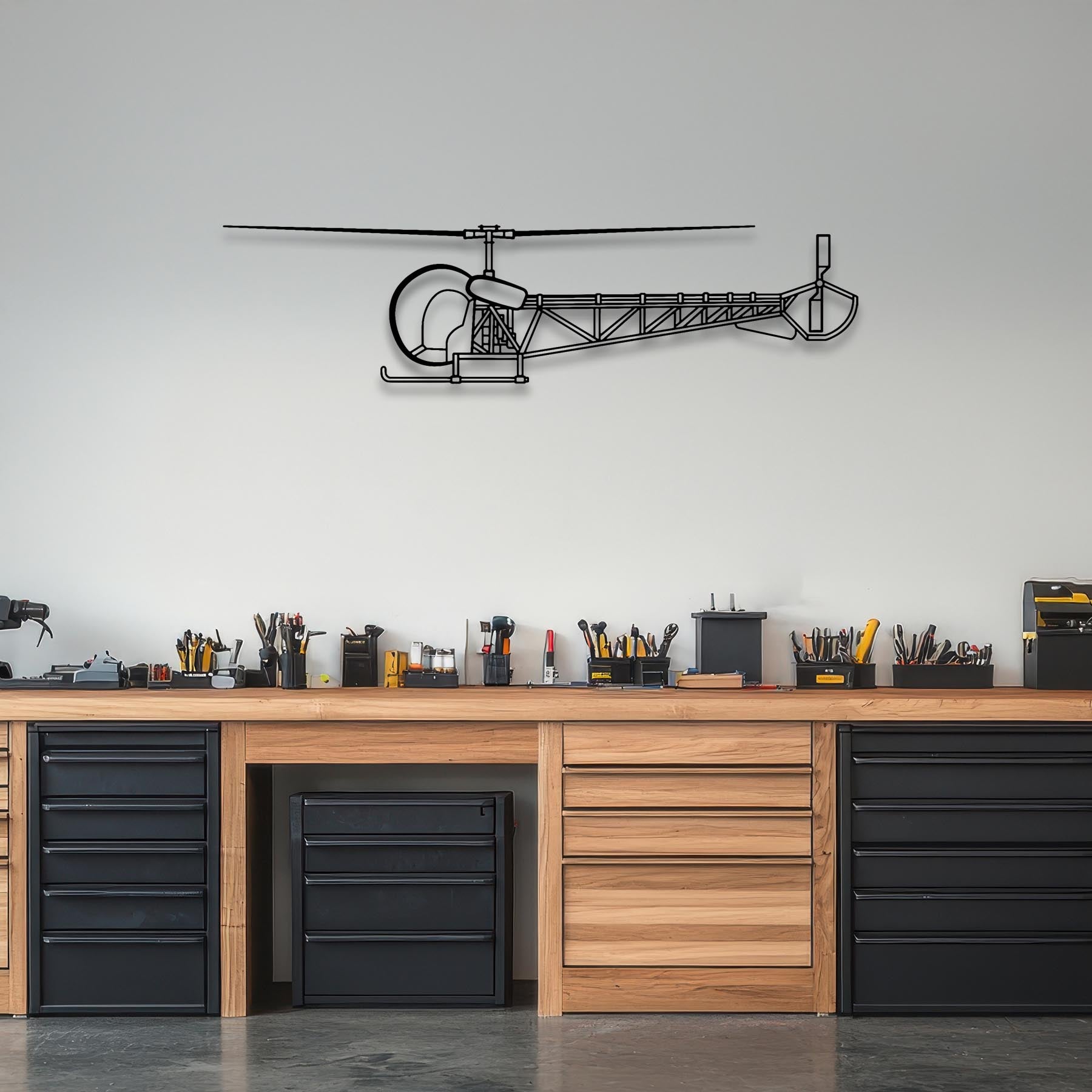 47 Metal Aircraft Wall Art - NCP0352