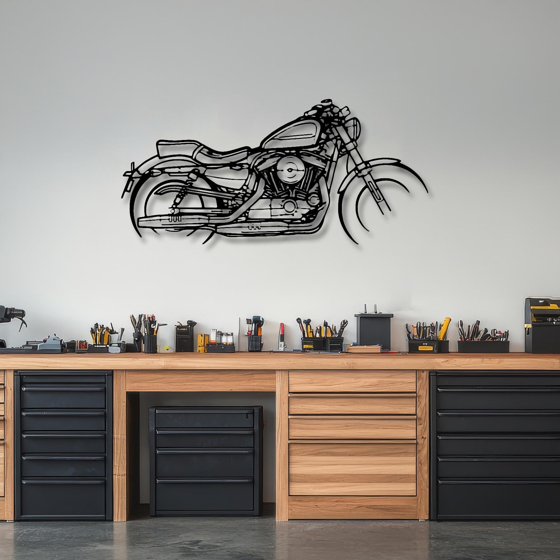 48 2020 Silhouette Metal Wall Art