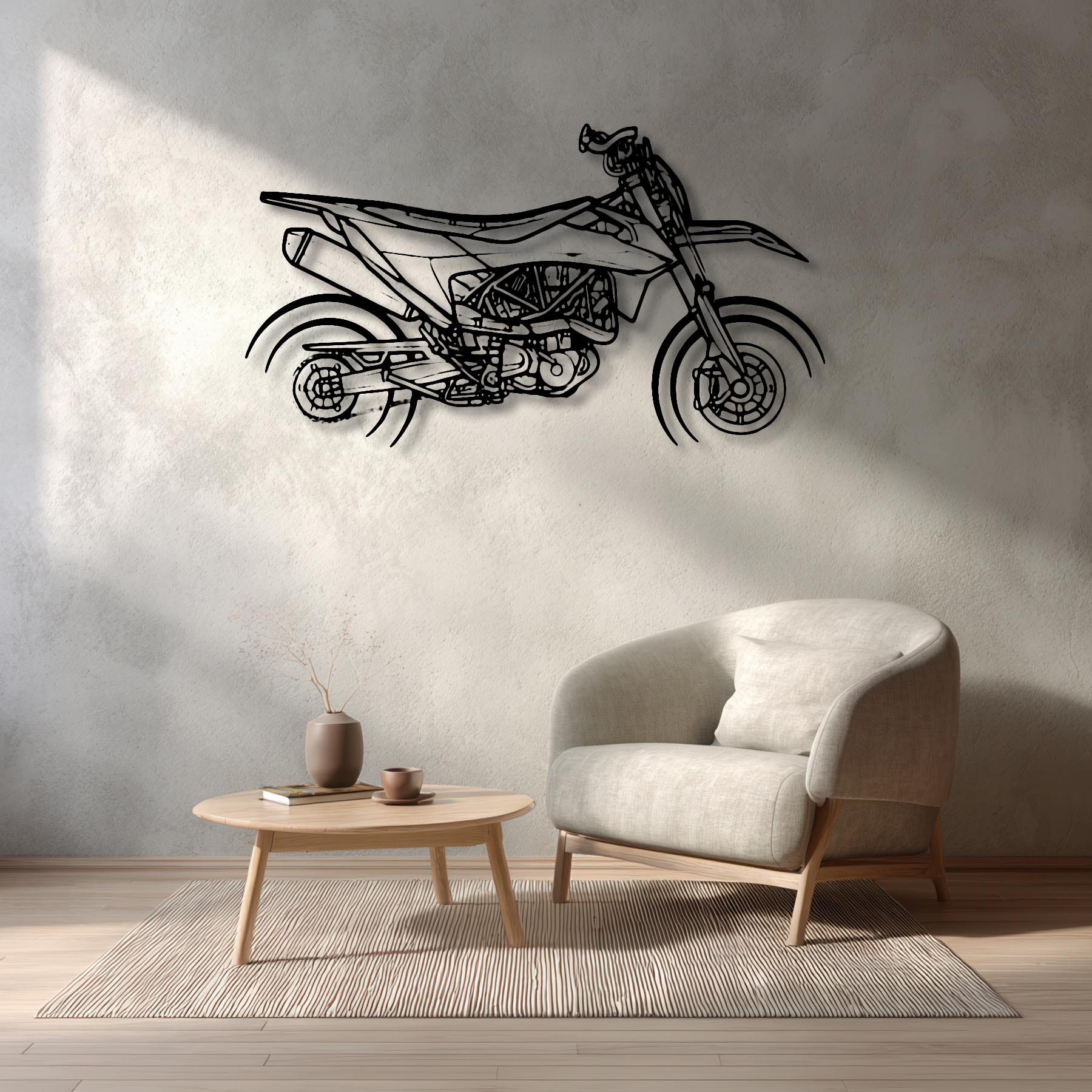 690 SMC R 2020 Silhouette Metal Wall Art