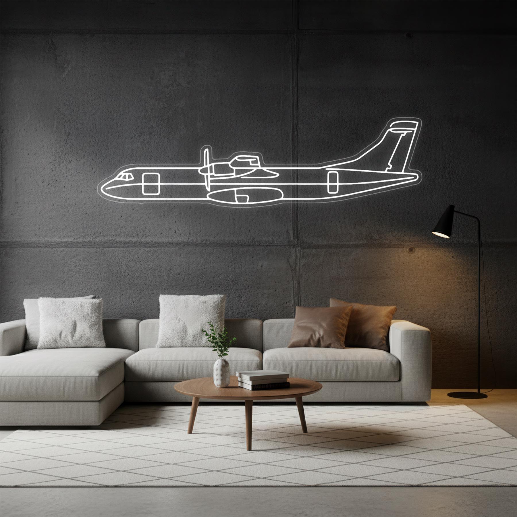 72-500 Neon Silhouette