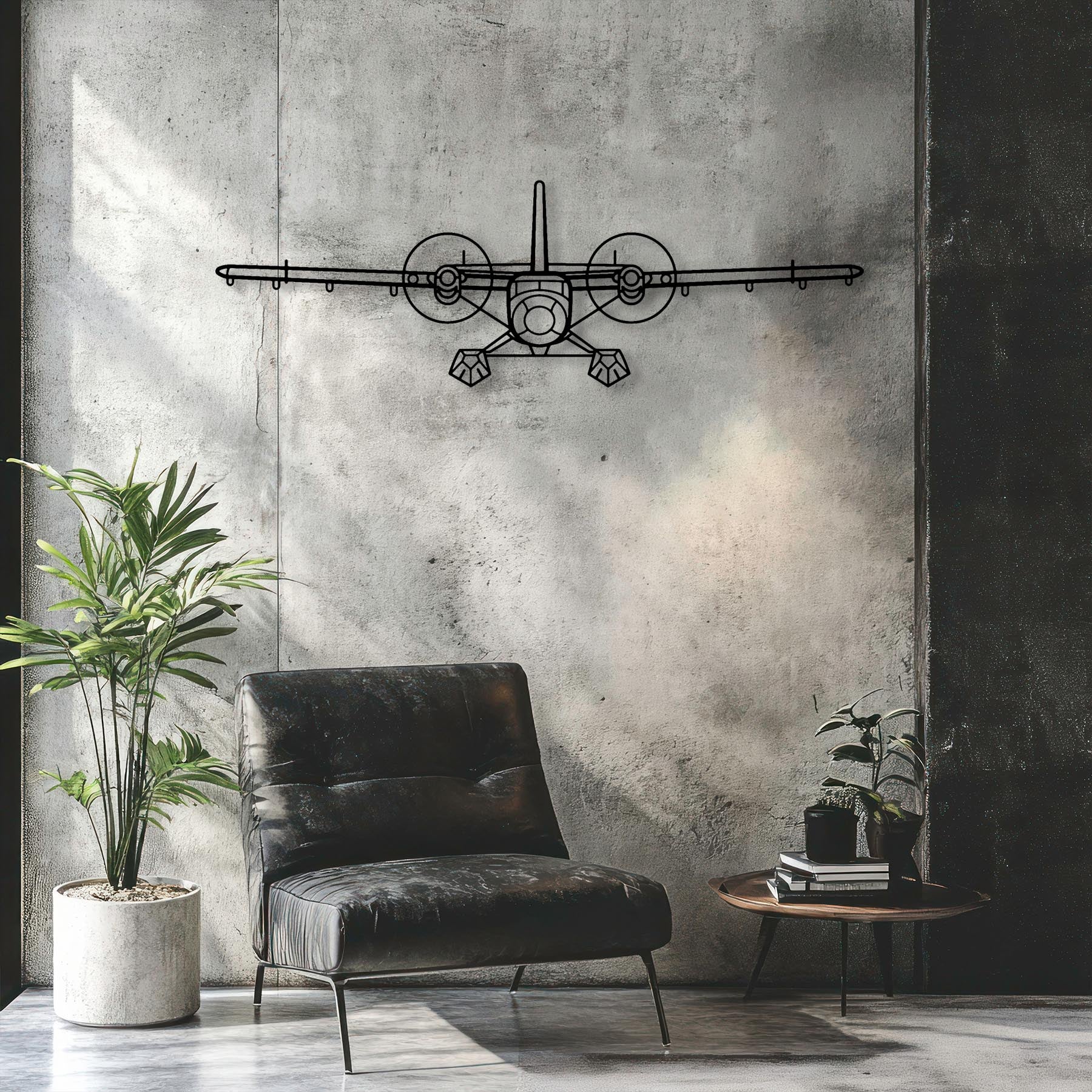 737 Metal Aircraft Wall Art - NCP0006