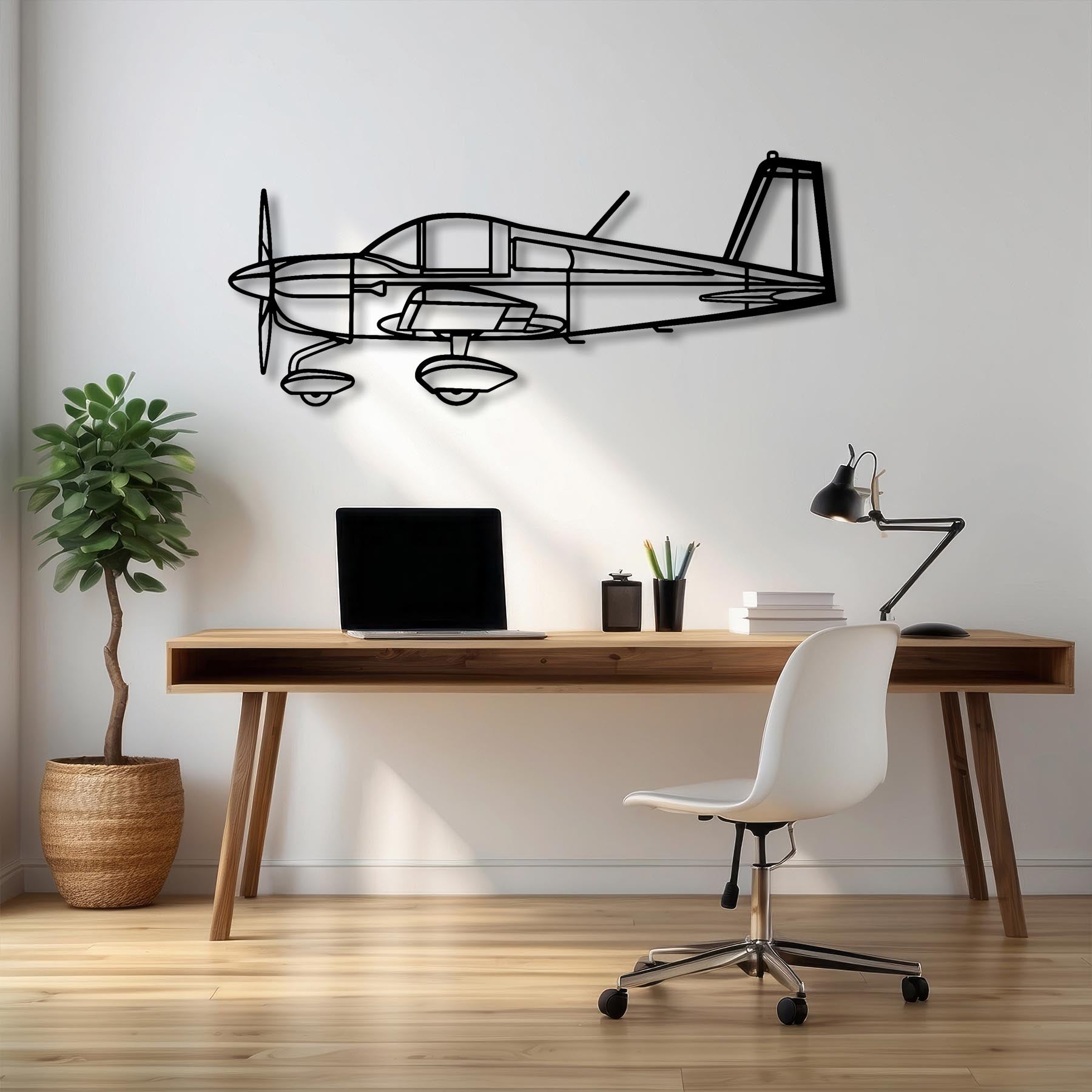 747-200B Metal Aircraft Wall Art - NCP0253