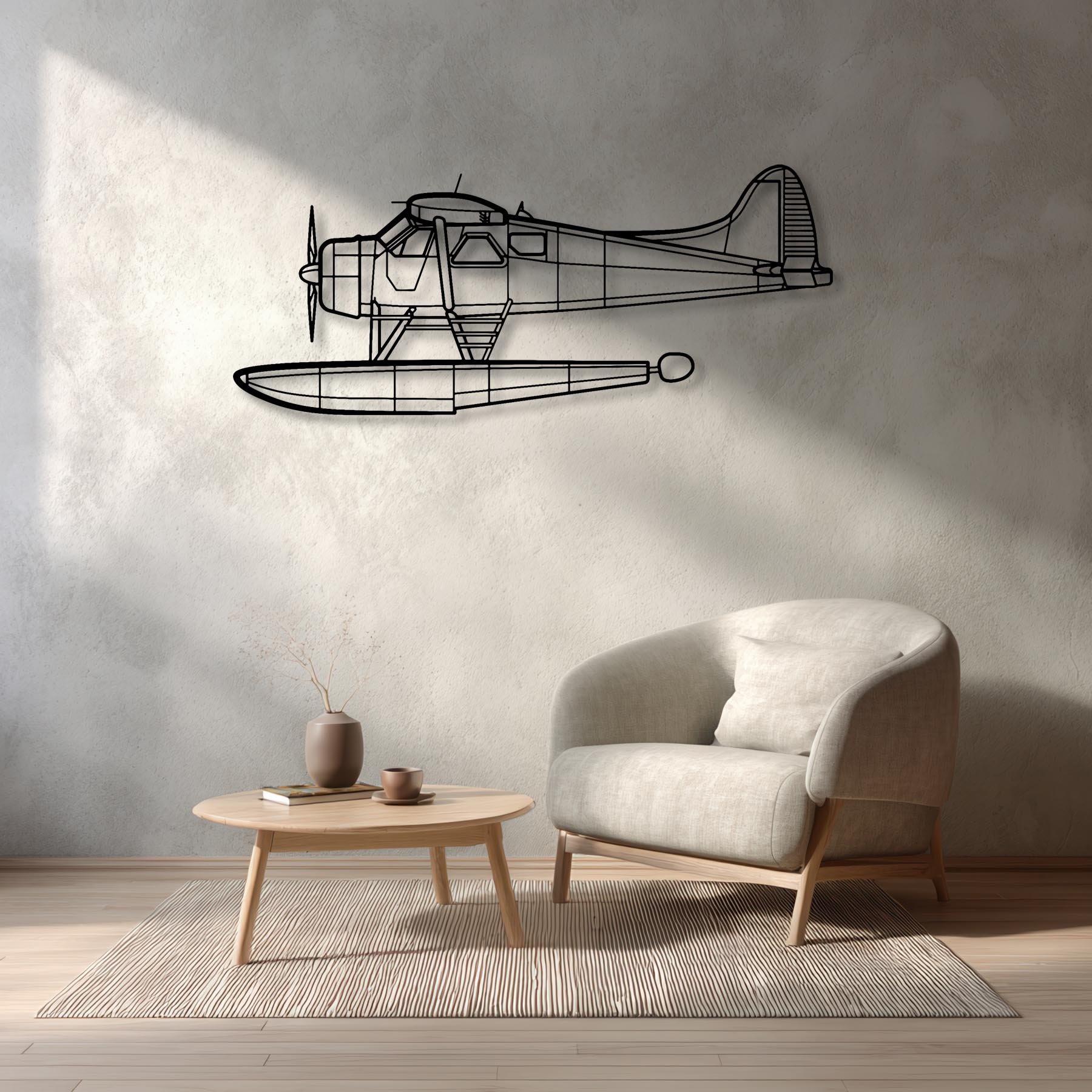 747-400F Metal Aircraft Wall Art - NCP0009