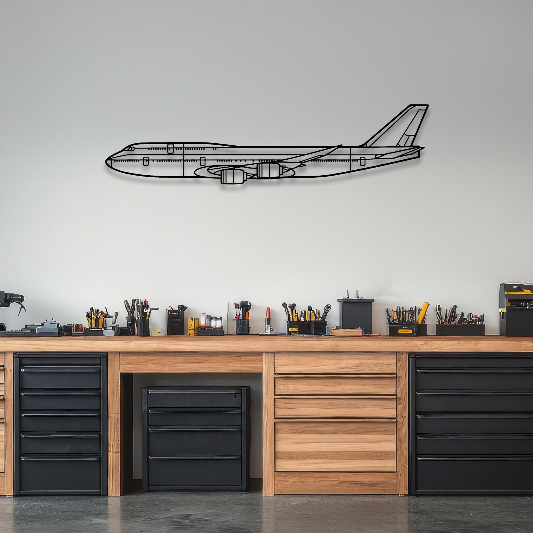 747-8 Metal Aircraft Wall Art - NCP0008