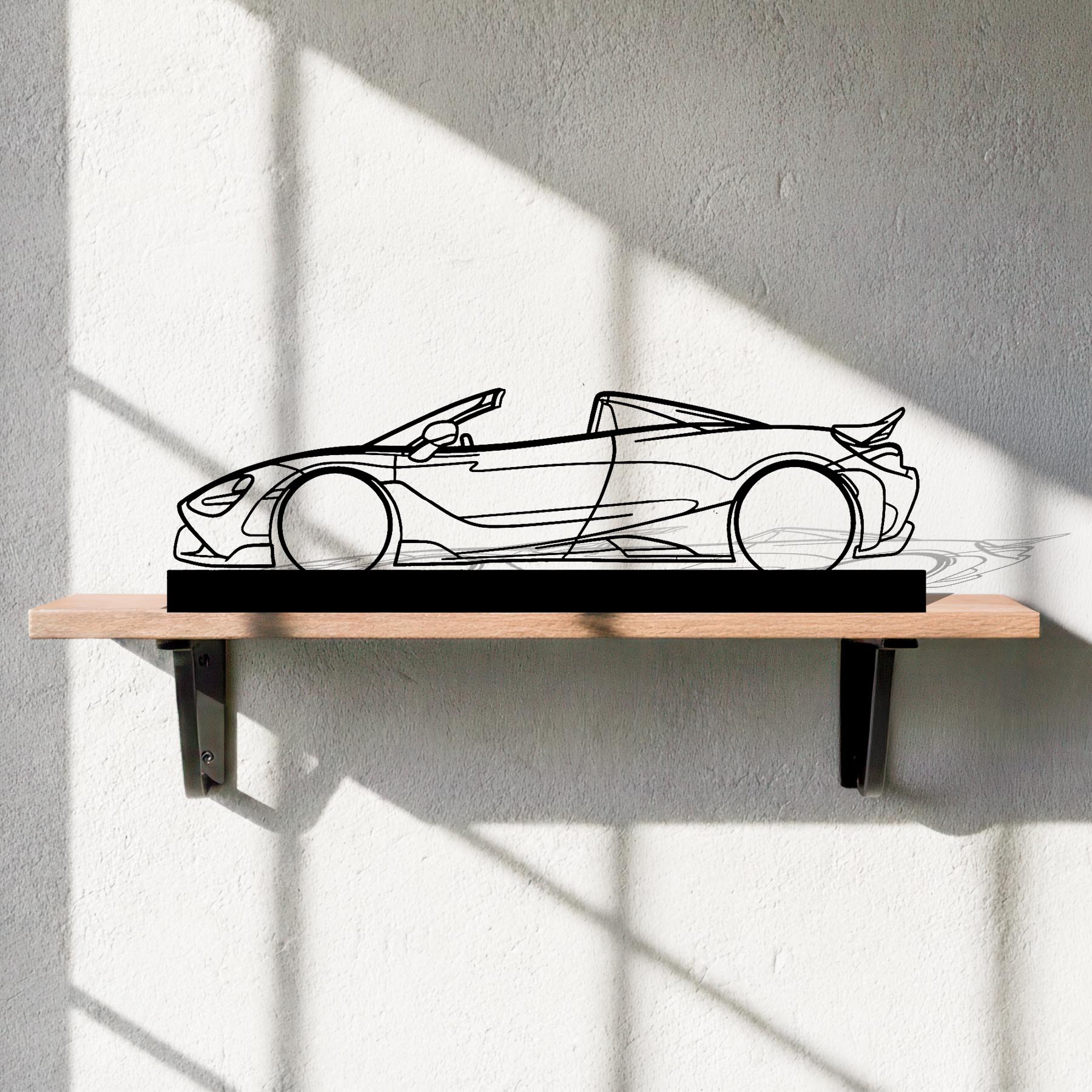 765 LT Silhouette Metal Art Stand