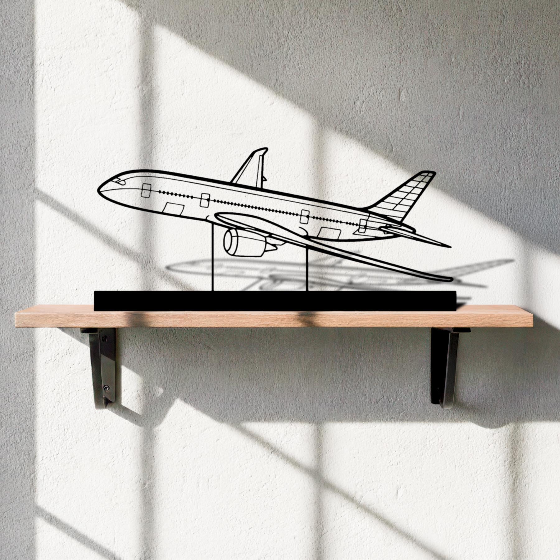 787 Silhouette Metal Art Stand