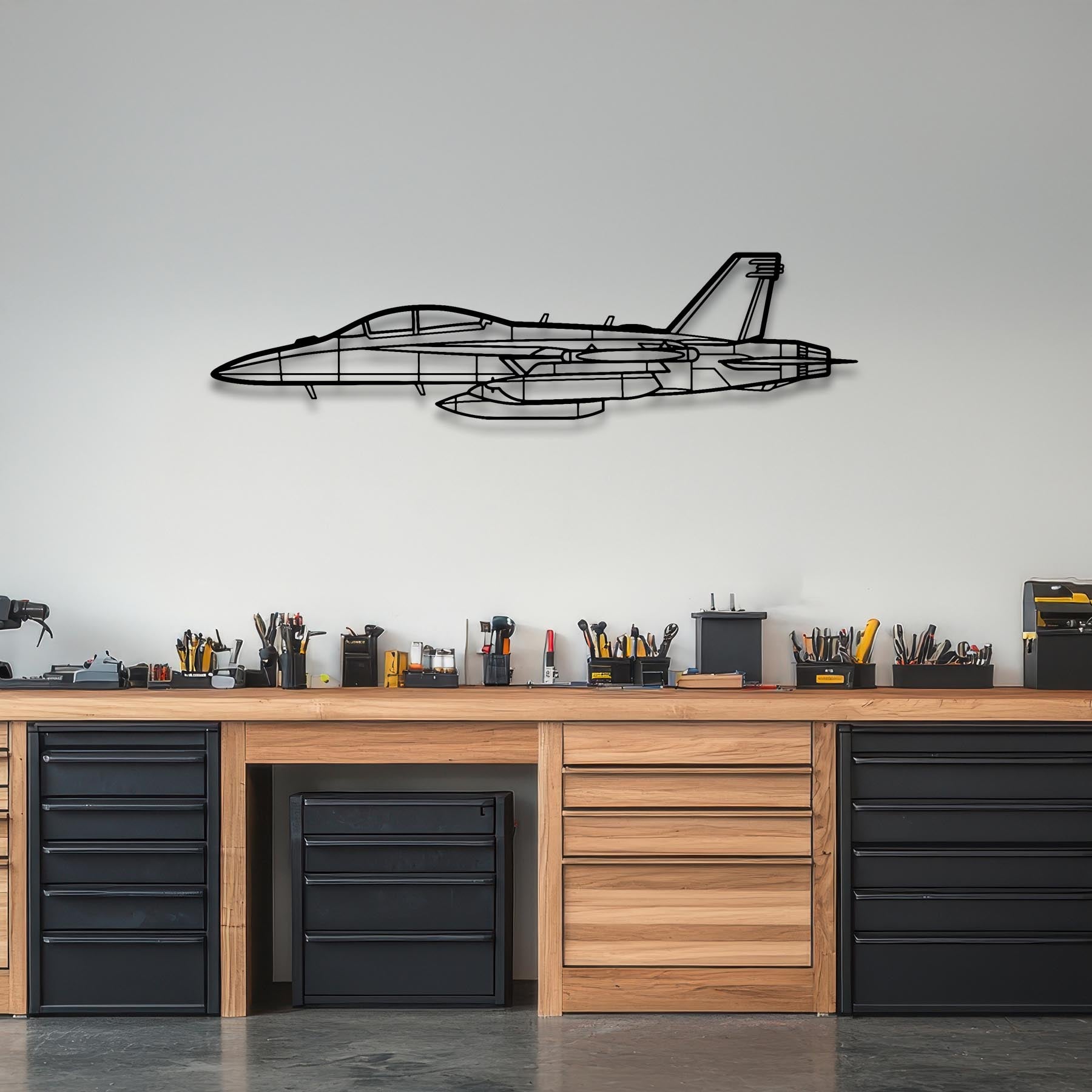 7AC Champion Metal Aircraft Wall Art - NCP0150