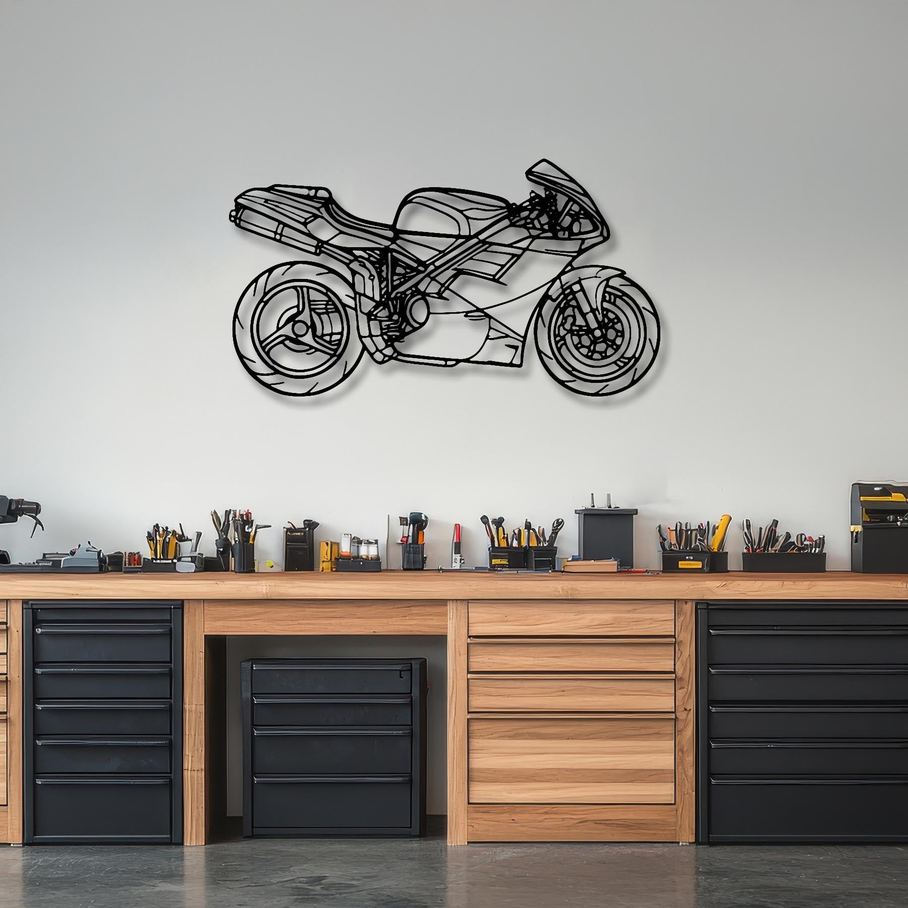 996 1999 Silhouette Metal Wall Art