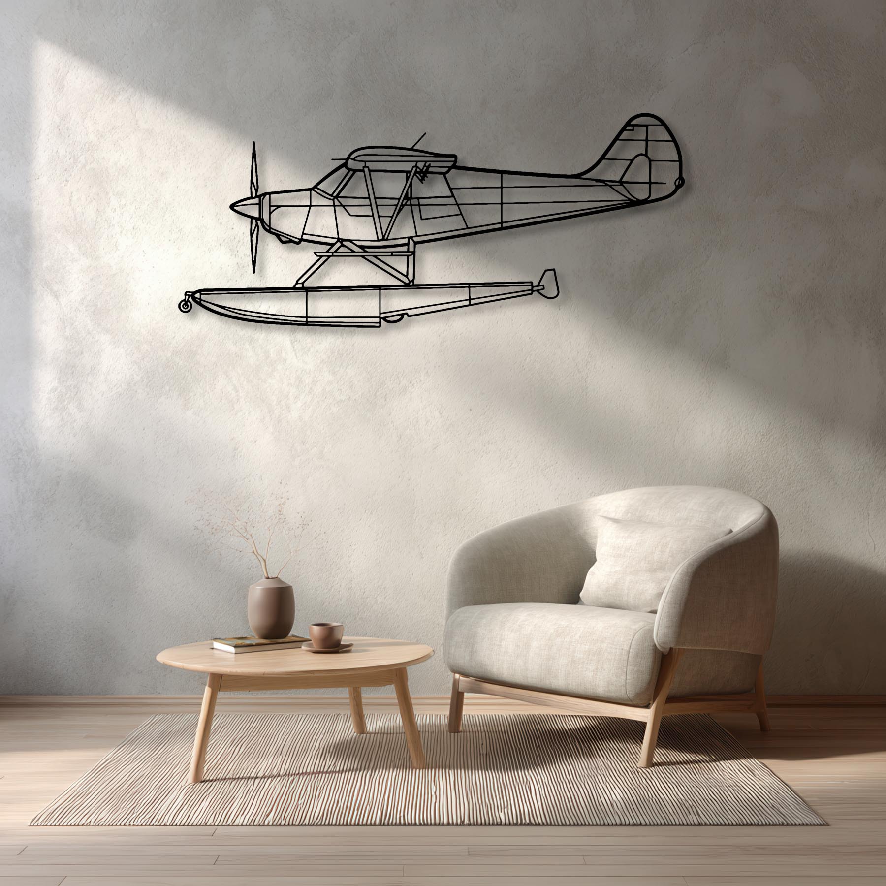 A-1B 1999 Metal Aircraft Wall Art - NCP0309