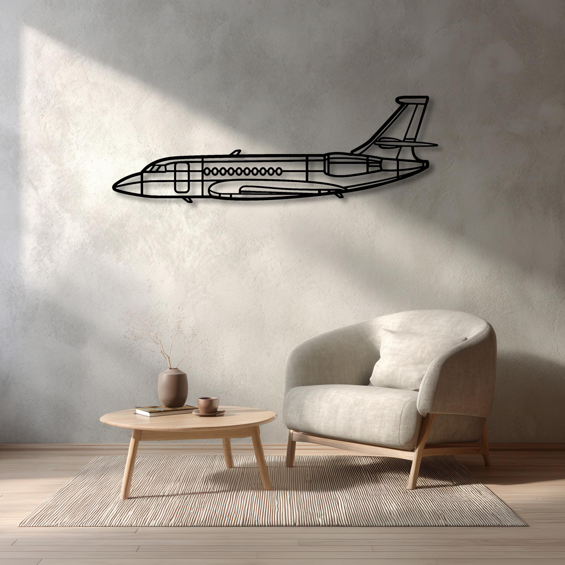 AS332 Super Puma Metal Aircraft Wall Art - NCP0517