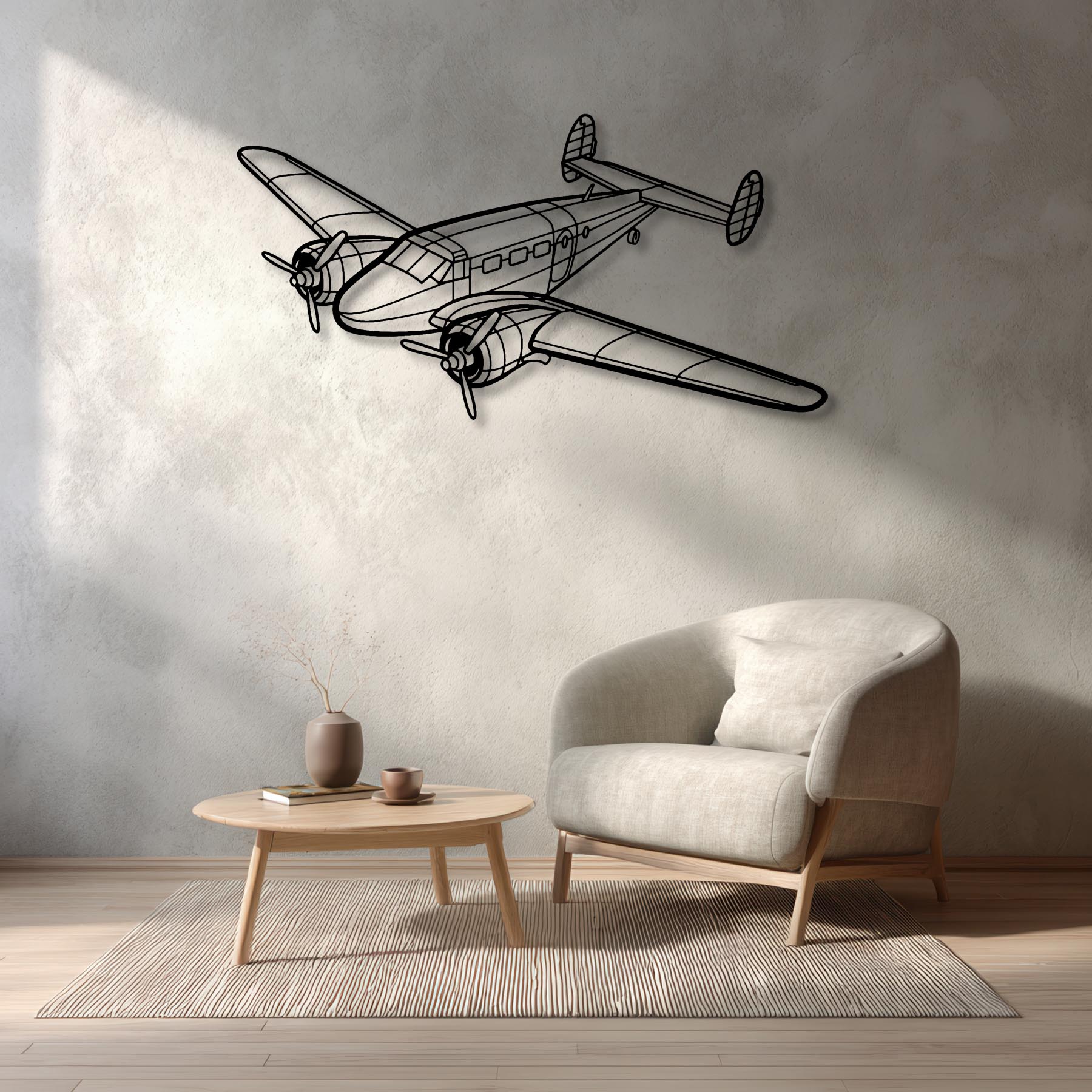 BF 109 Metal Aircraft Wall Art - NCP0035