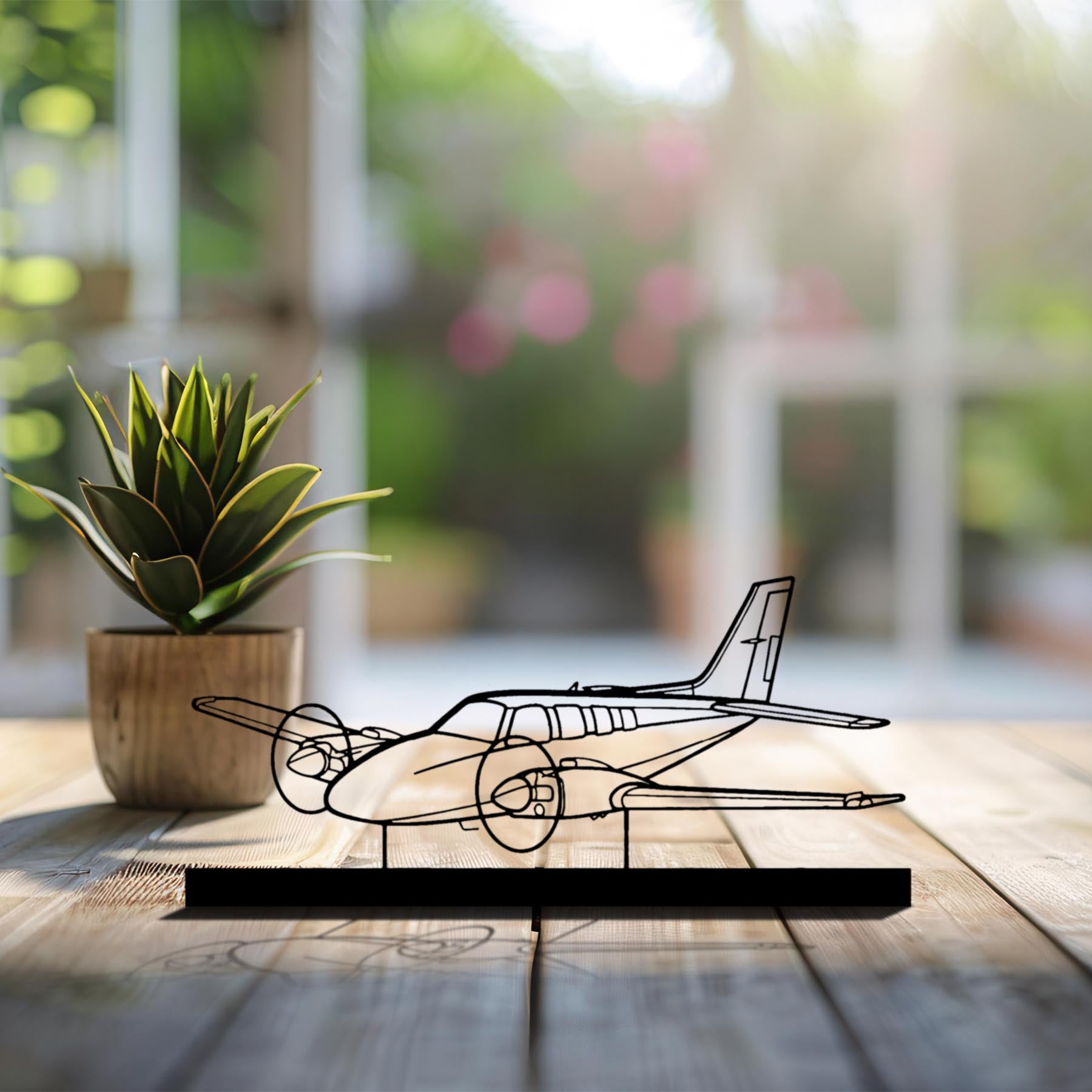 Baron 58 Silhouette Metal Art Stand