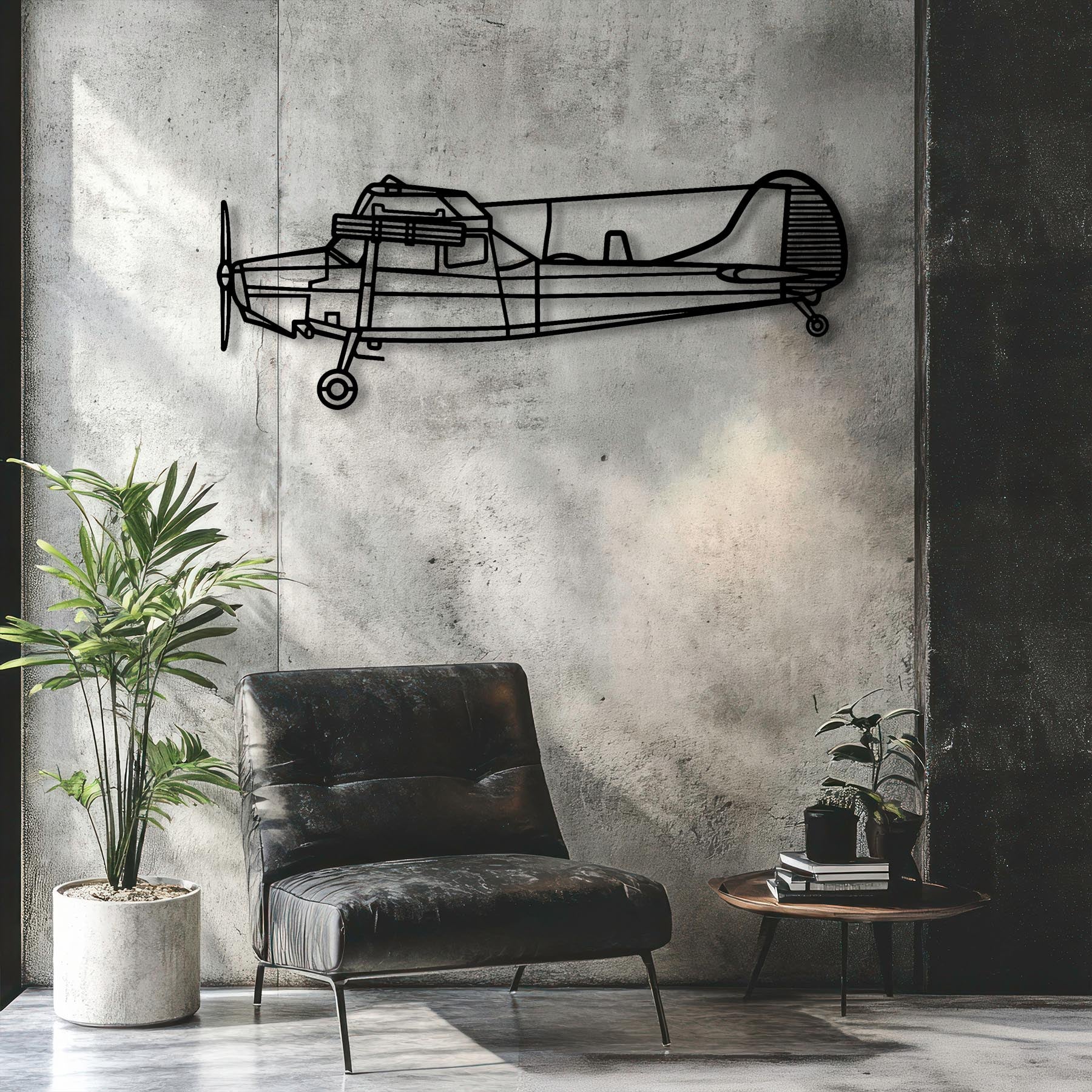 Bird Dog L-19 O1E Metal Aircraft Wall Art - NCP0524