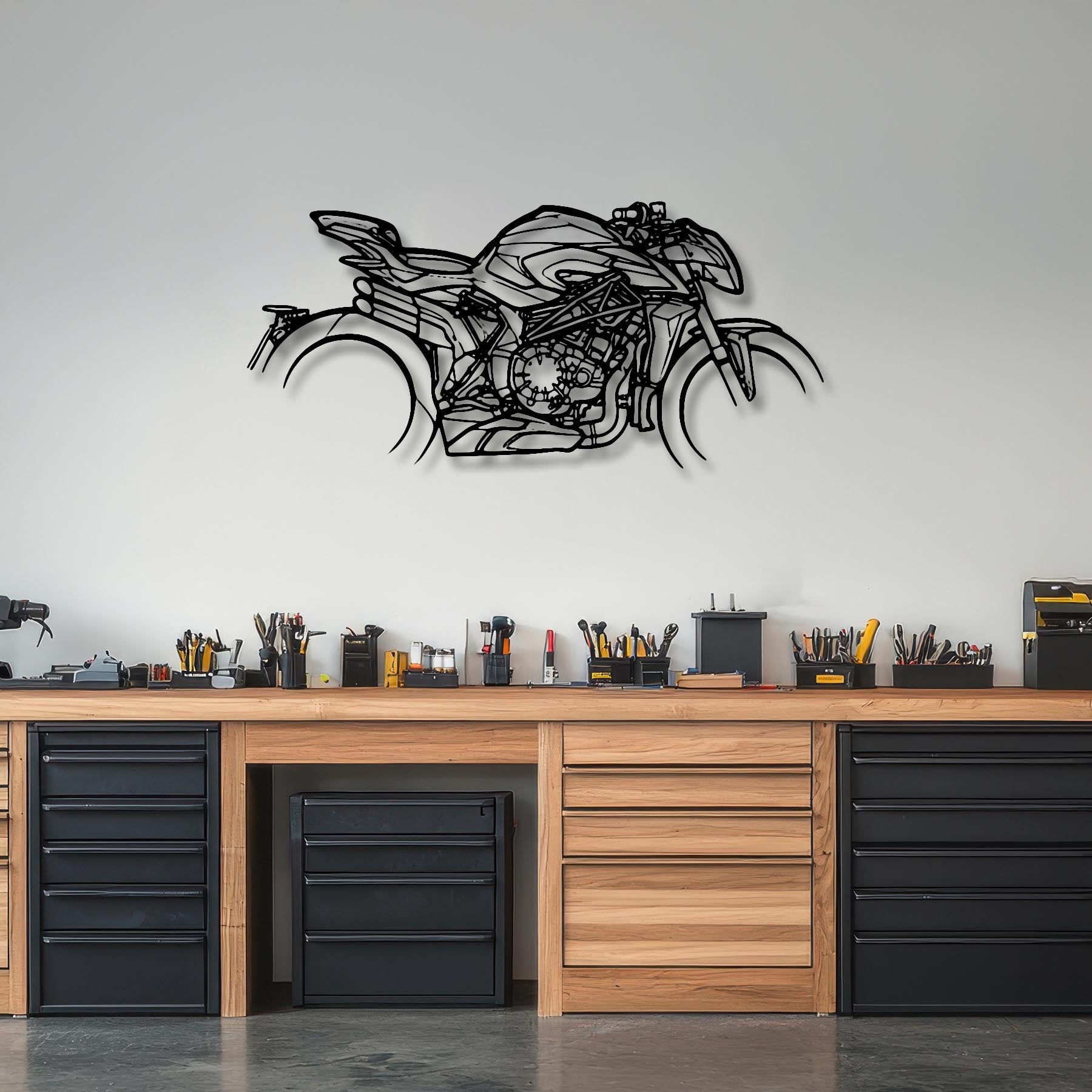 Brutale 1000 RS 2022 Silhouette Metal Wall Art