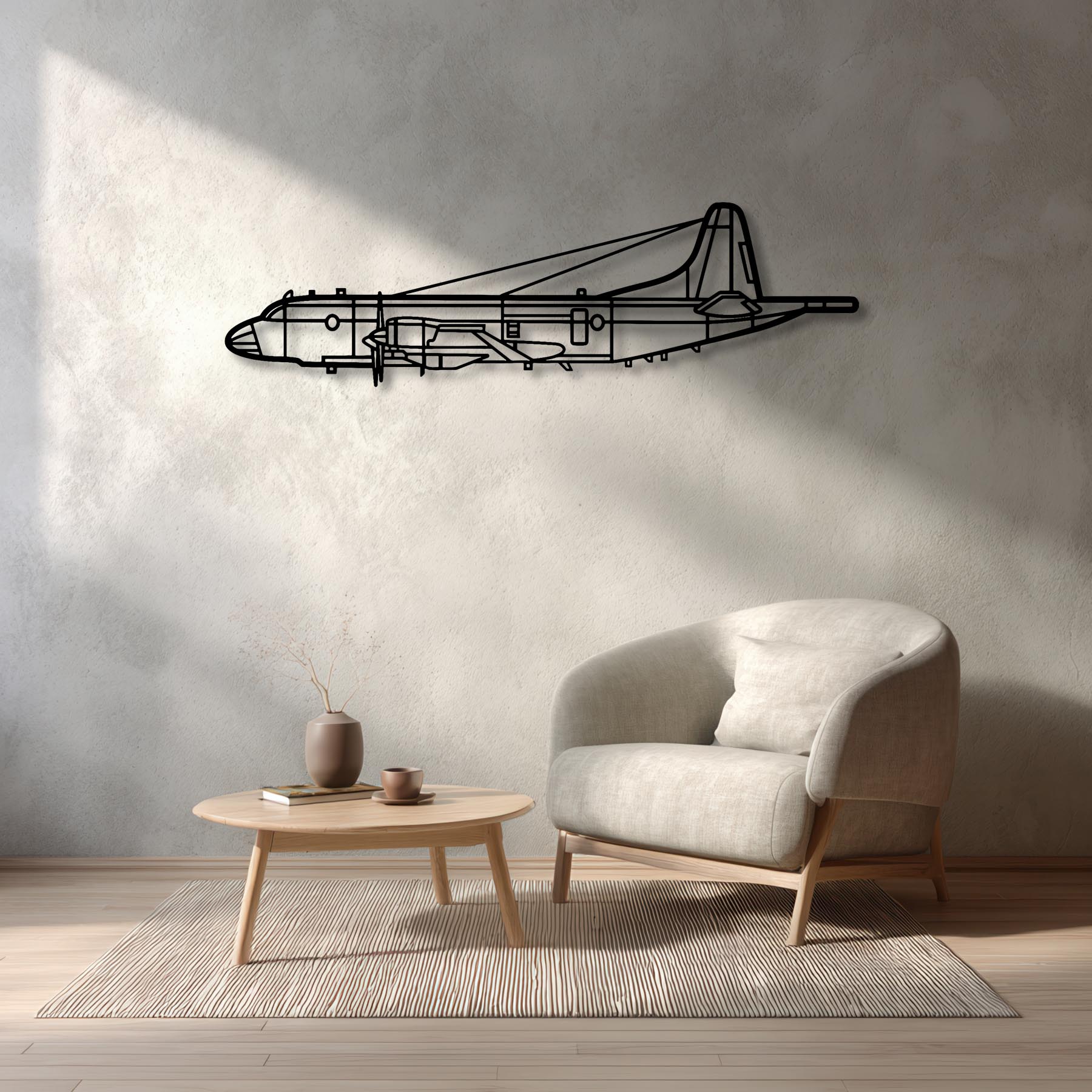 C-121A Constellation Metal Aircraft Wall Art - NCP0415