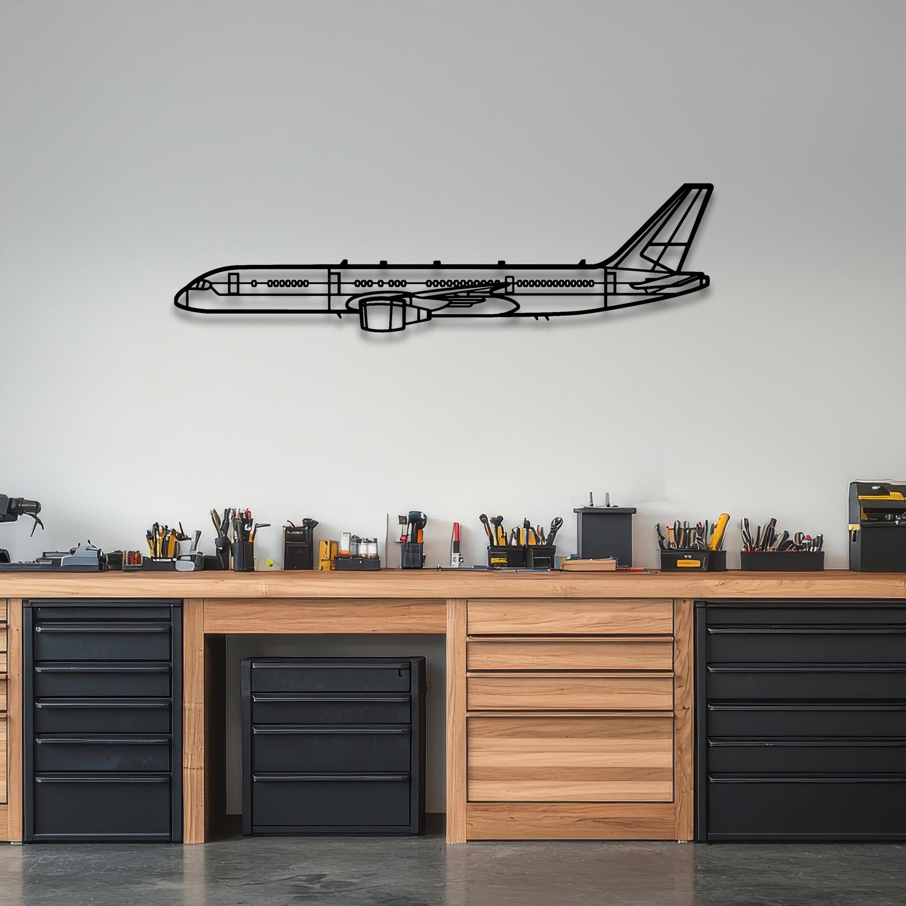 C-32 Metal Aircraft Wall Art - NCP0528