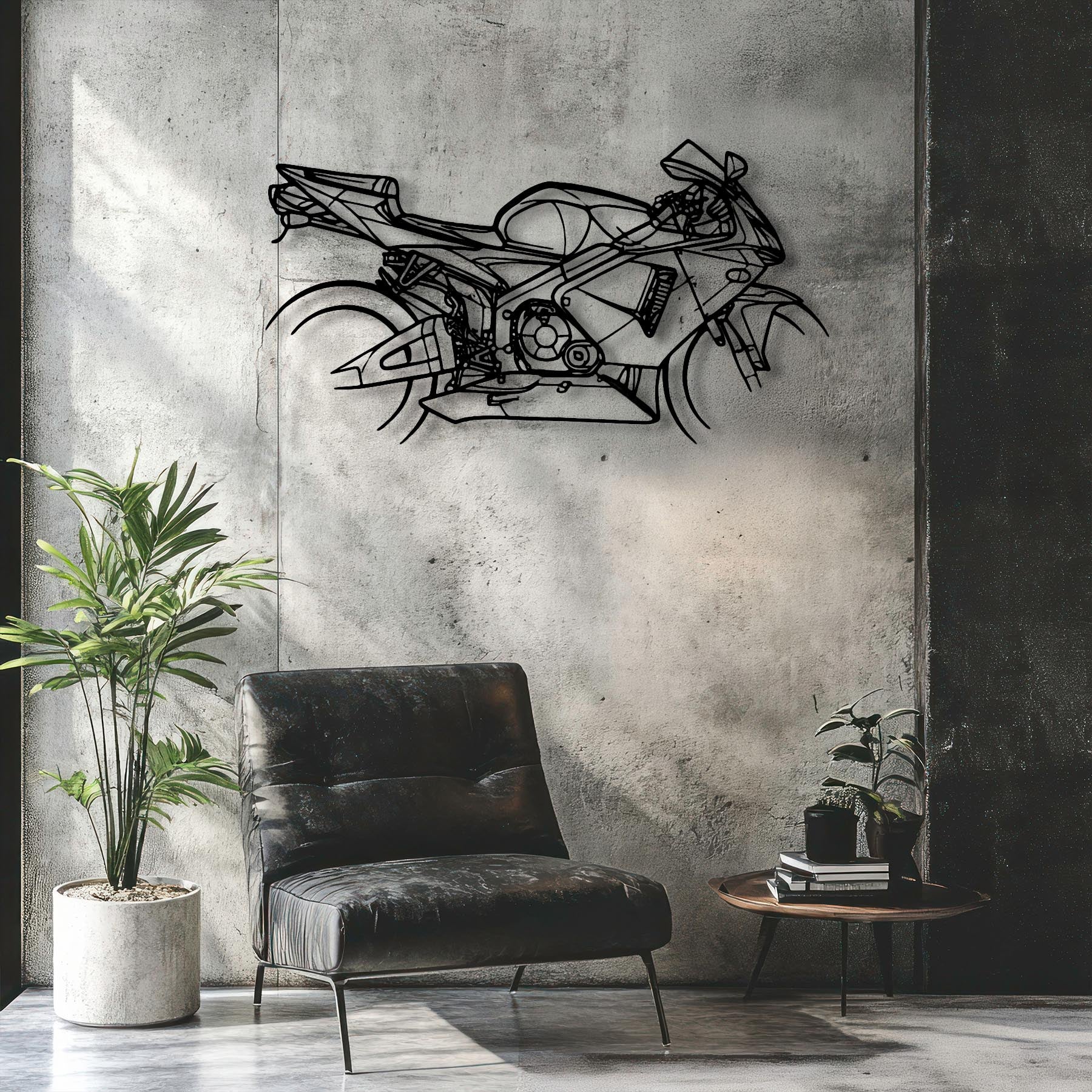 CBR600 2006 Silhouette Metal Wall Art