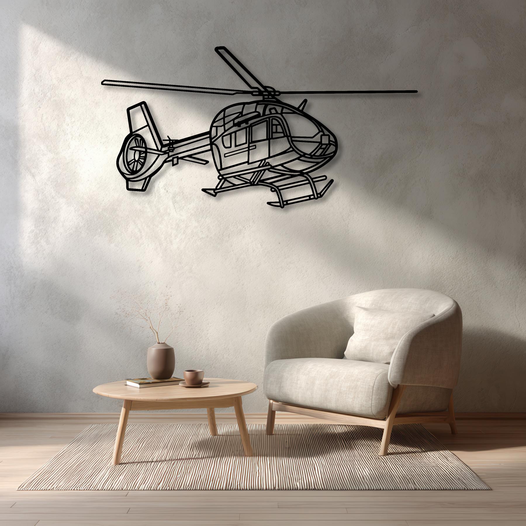 CRJ200 Metal Aircraft Wall Art - NCP0321