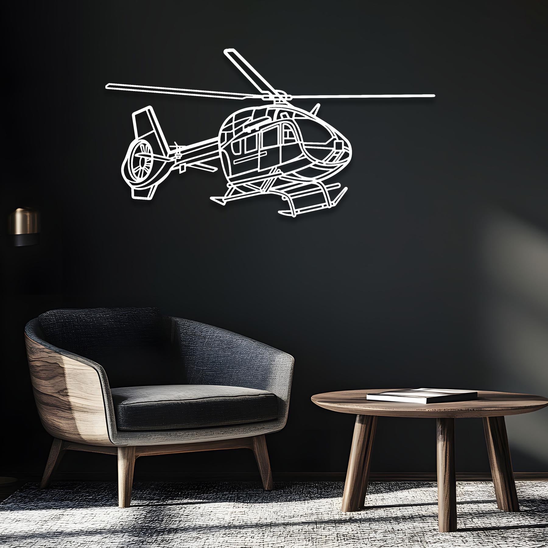 CRJ200 Metal Aircraft Wall Art - NCP0321