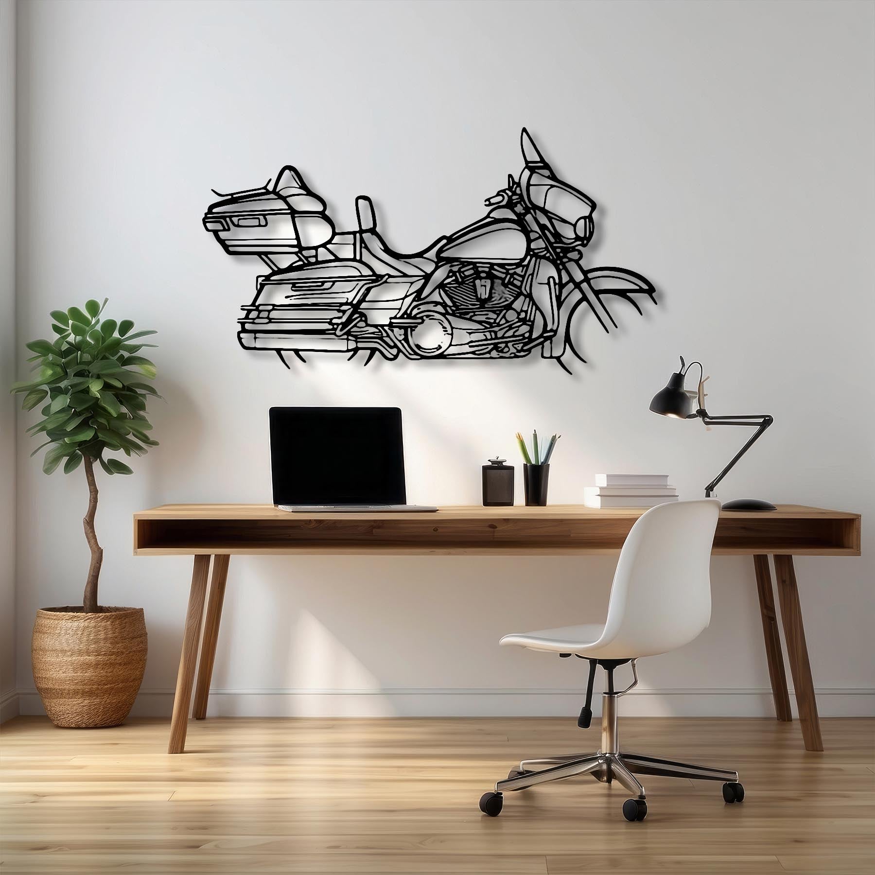 CVO Limited Silhouette Metal Wall Art
