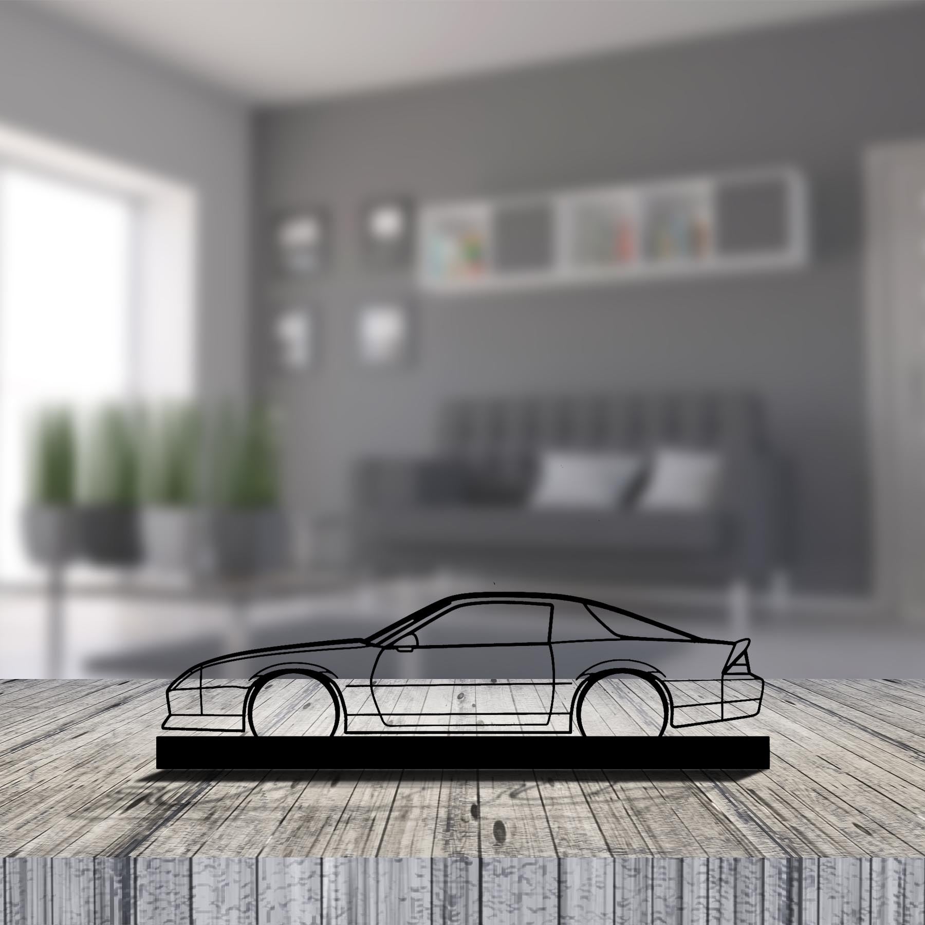 Camaro 1983 Z28 Silhouette Metal Art Stand