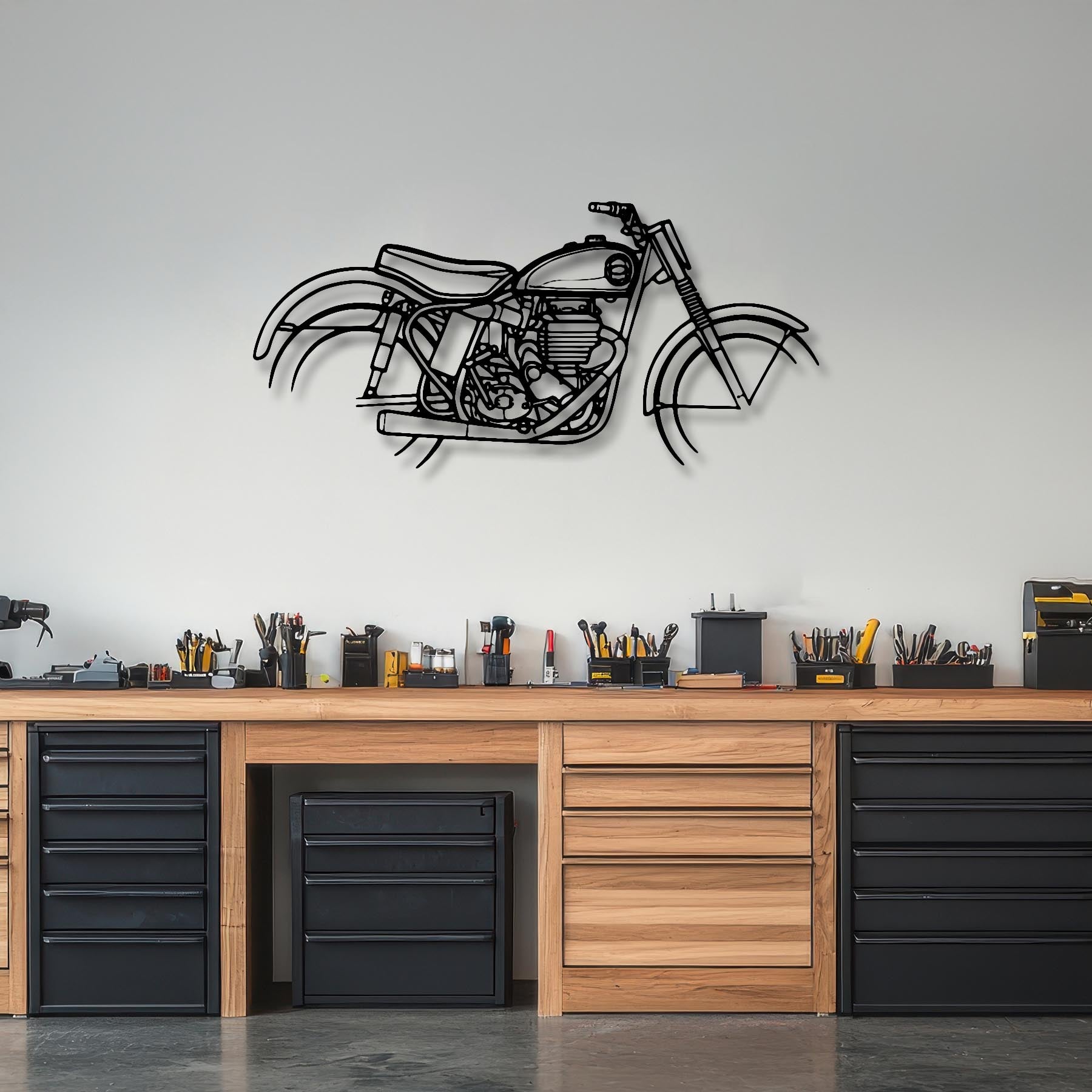 Catalina 1964 Silhouette Metal Wall Art