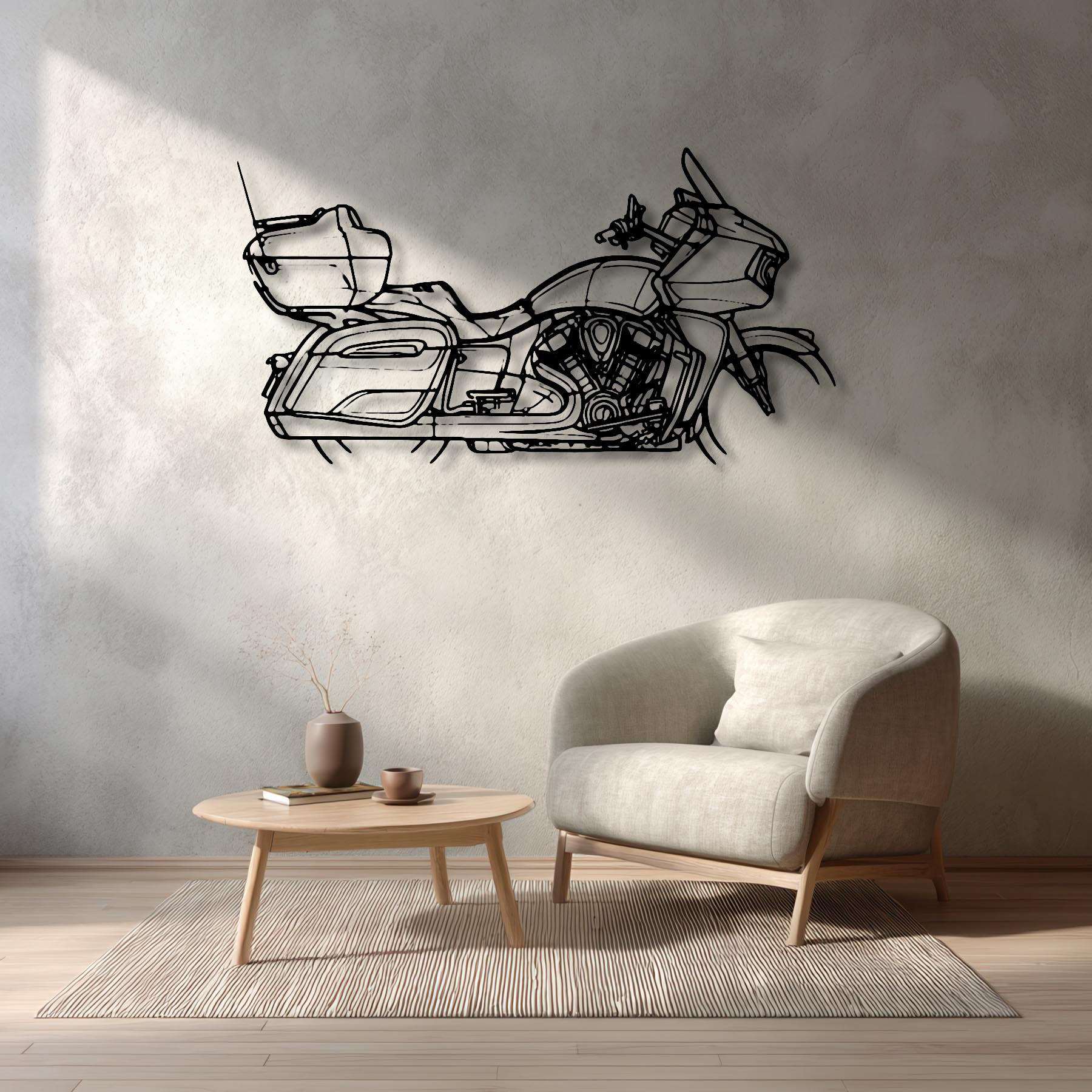 Challenger Pursuit 2022 Silhouette Metal Wall Art