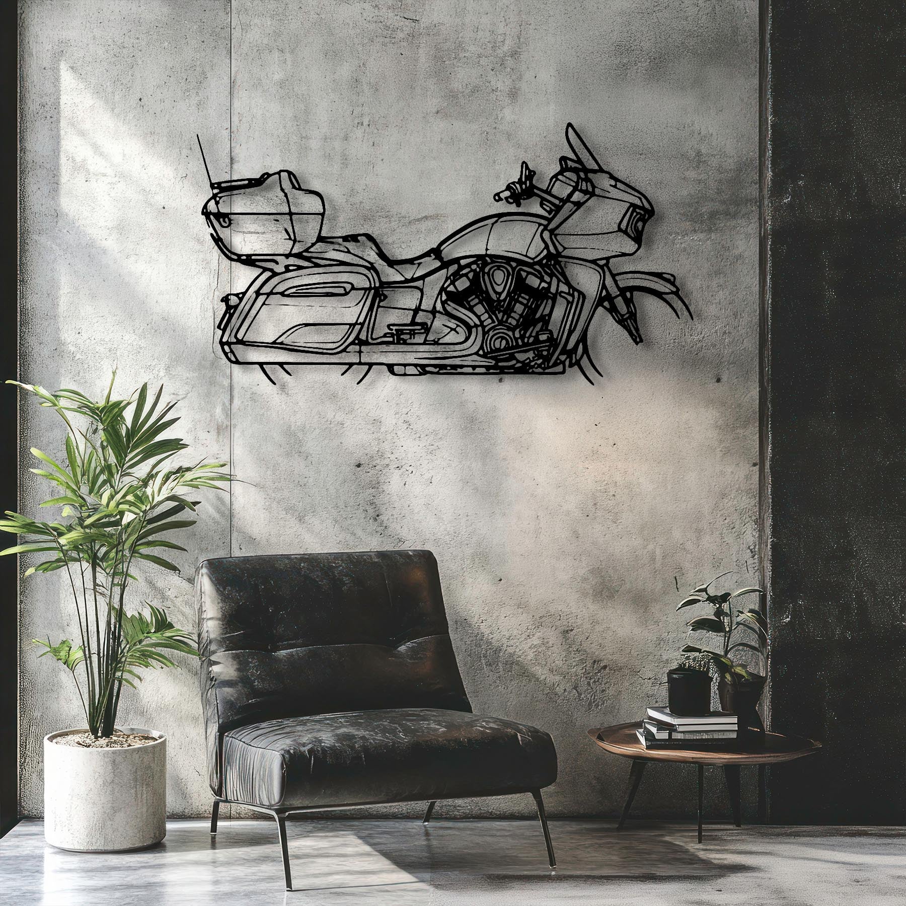 Challenger Pursuit 2022 Silhouette Metal Wall Art