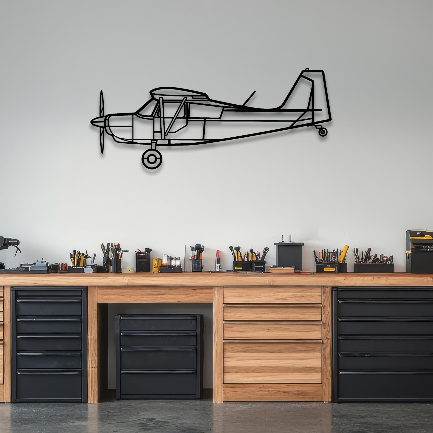 Citabria Explorer Metal Aircraft Wall Art - NCP0536