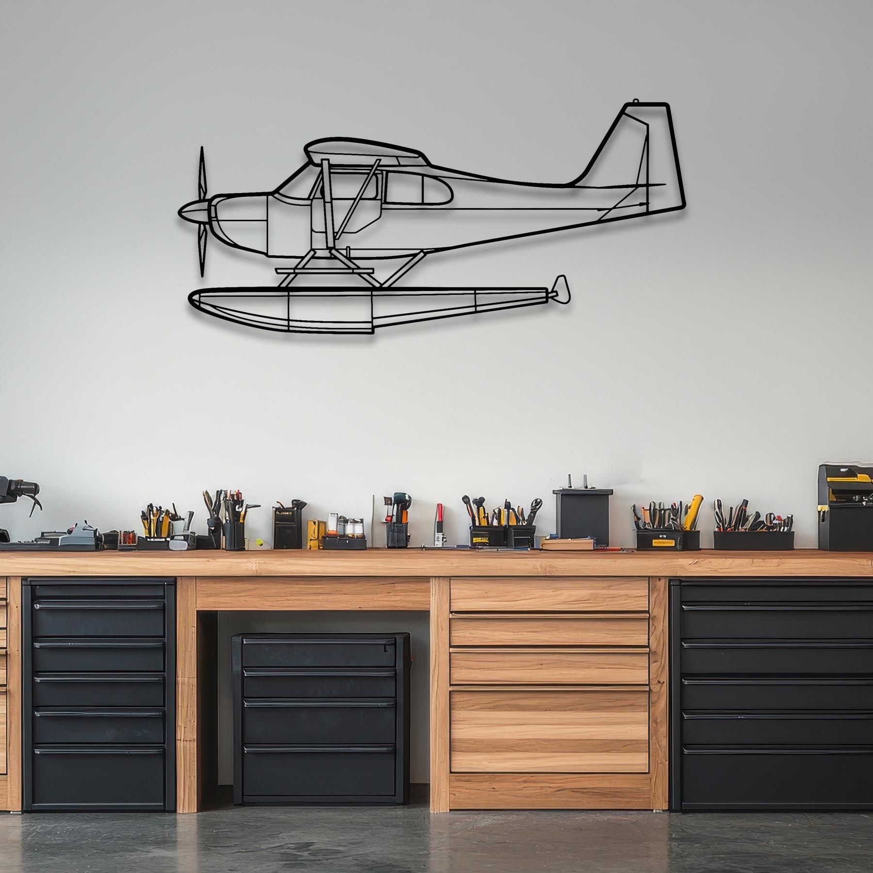 Citabria Metal Aircraft Wall Art - NCP0318