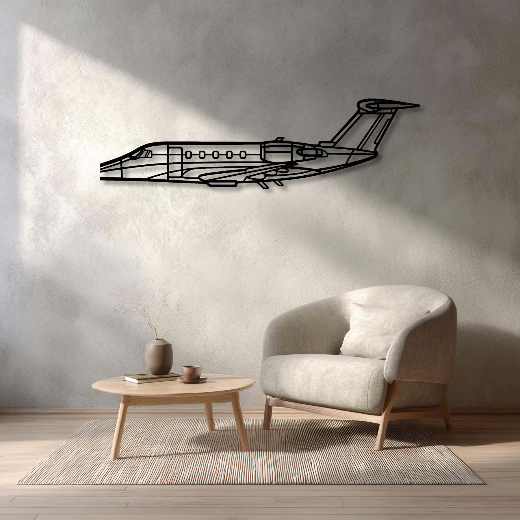 Citation 650 Metal Aircraft Wall Art - NCP0537