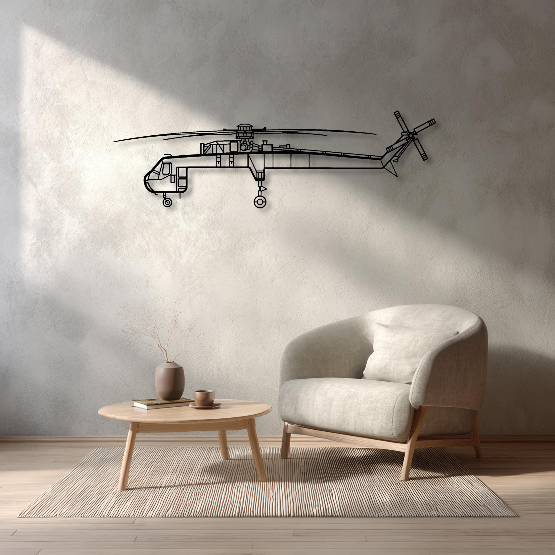 Citation Mustang Metal Aircraft Wall Art - NCP0050