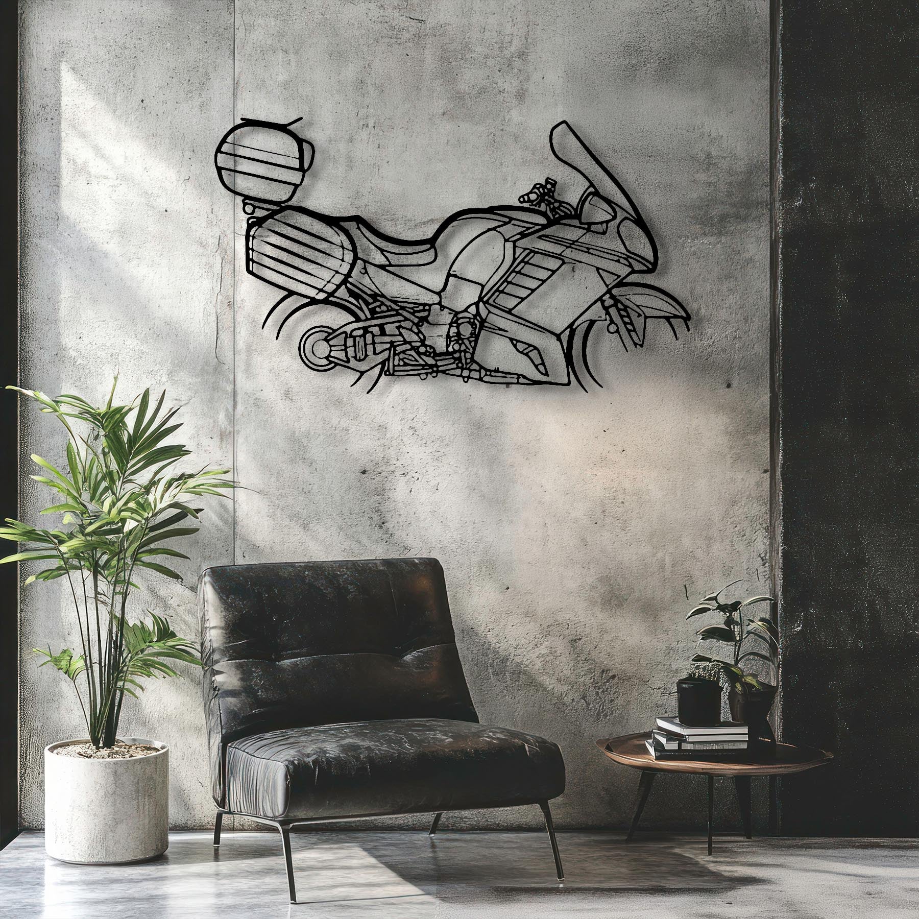 Concours 2009 Silhouette Metal Wall Art