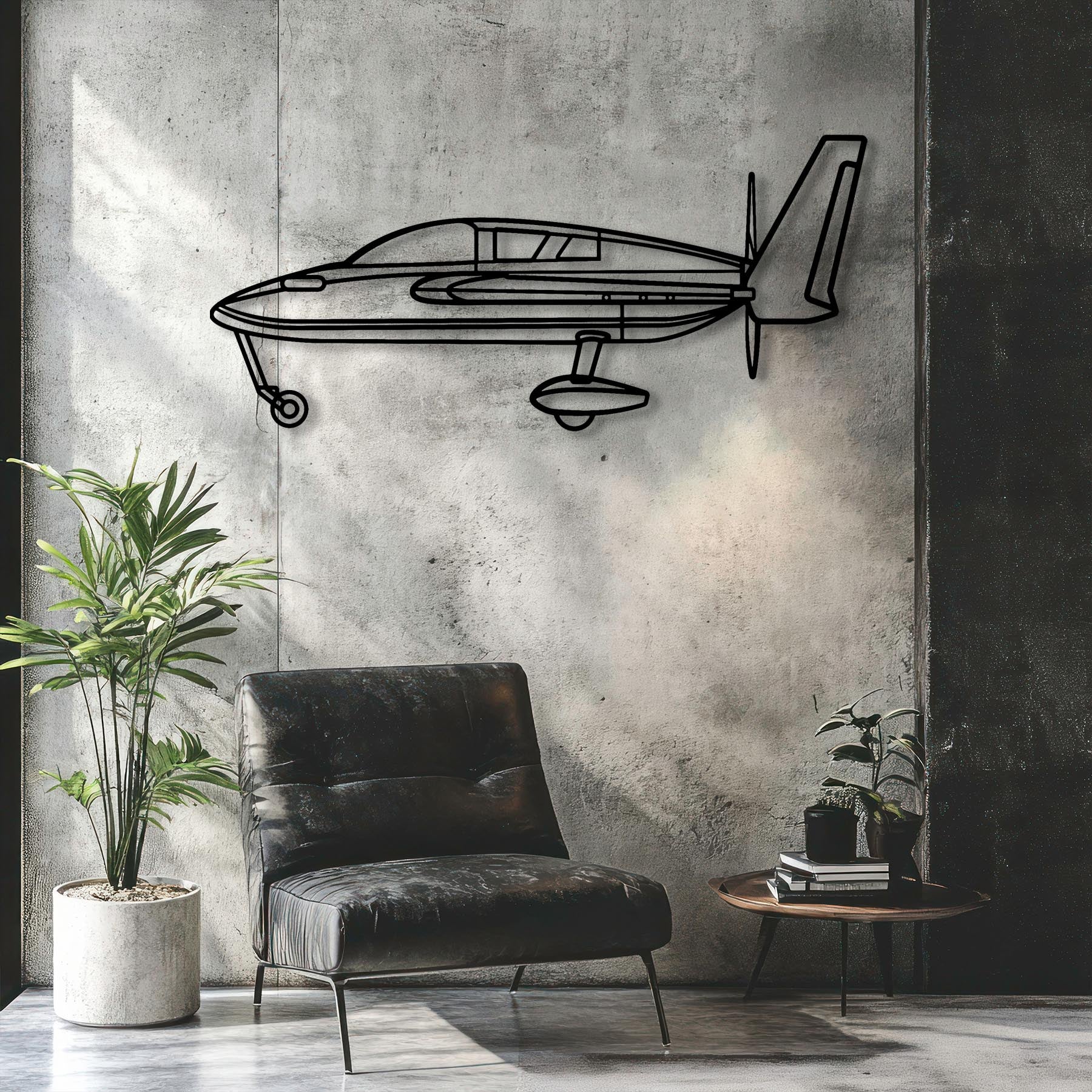 Cozy Mark IV Metal Aircraft Wall Art - NCP0542