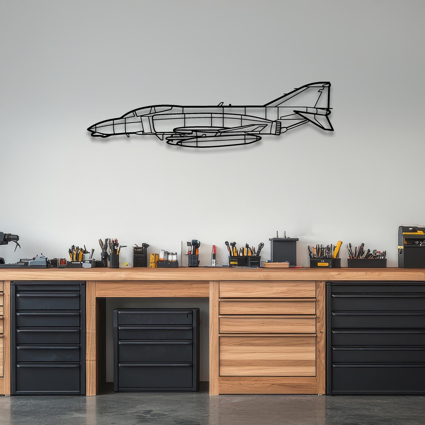 DHC-6 Twin Otter Metal Aircraft Wall Art - NCP0060