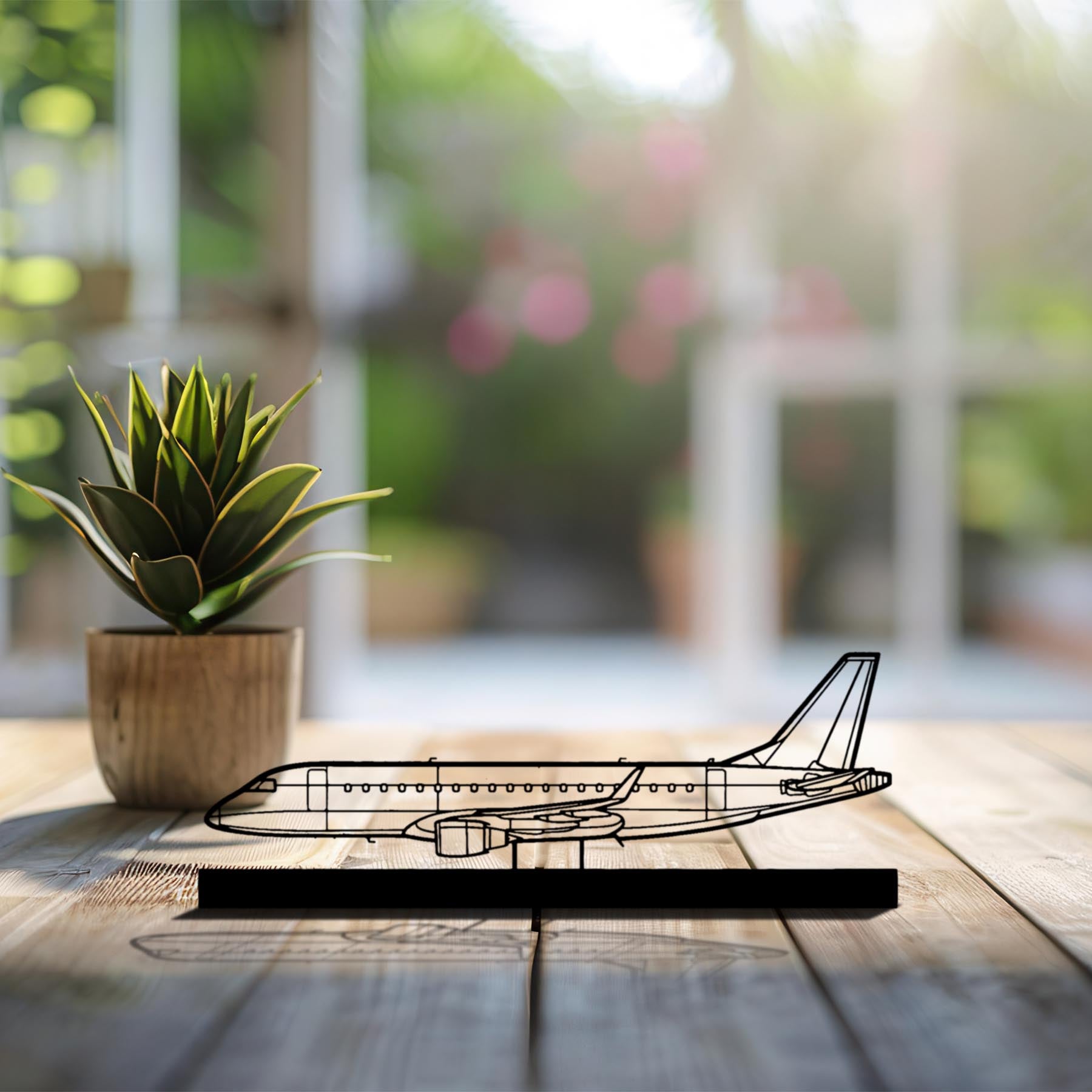 E175 Silhouette Metal Art Stand